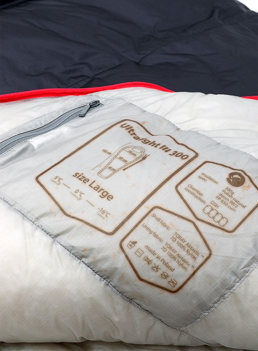 Spalna vreča Małachowski Ultralight III 300 (188 cm) - dark blue