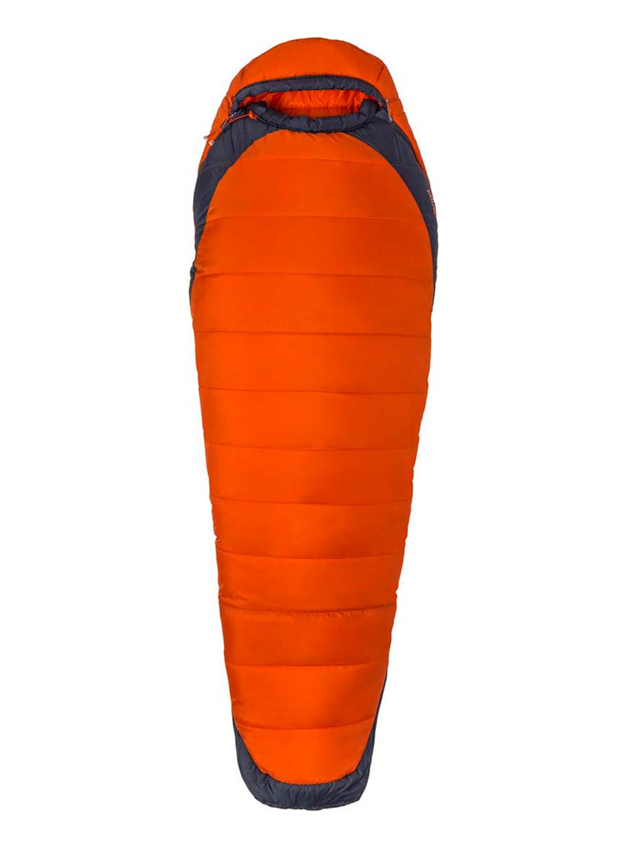 Spalna vreča Marmot Trestles Elite ECO 0 Long (198 cm) - orange/dark steel