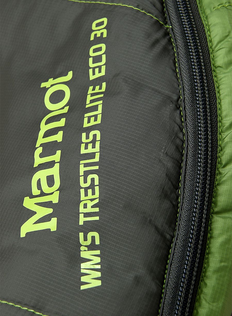 Spalna vreča Marmot Trestles Elite Eco 30 (168 cm) - wheatgrass/crocodile