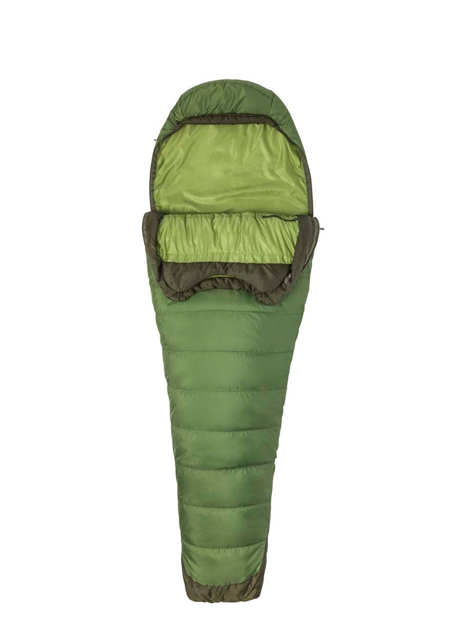 Spalna vreča Marmot Trestles Elite Eco 30 (183 cm) - vine green/forest night