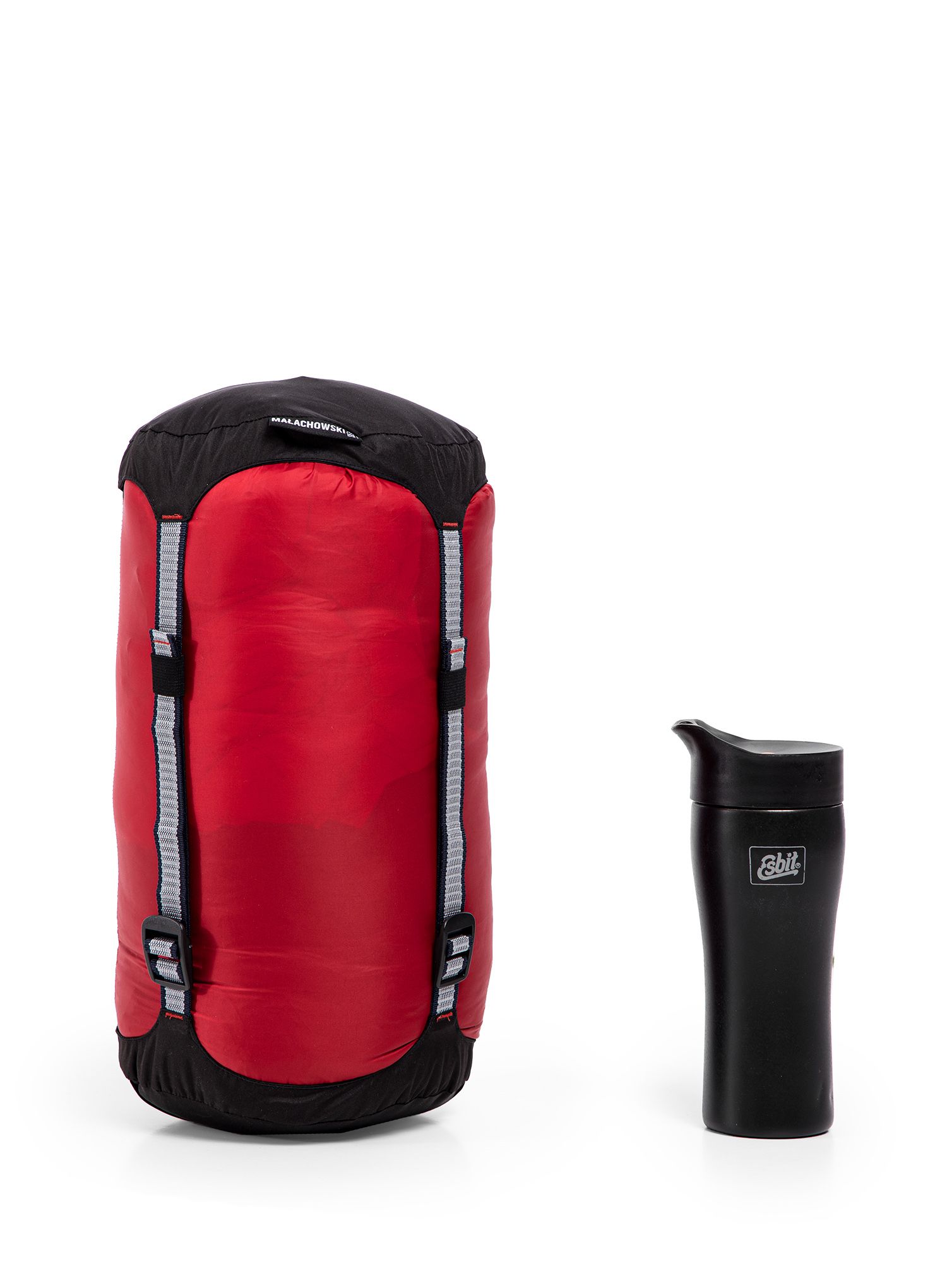 Spalna vreča Małachowski Climber II 600 (200 cm) - black/red
