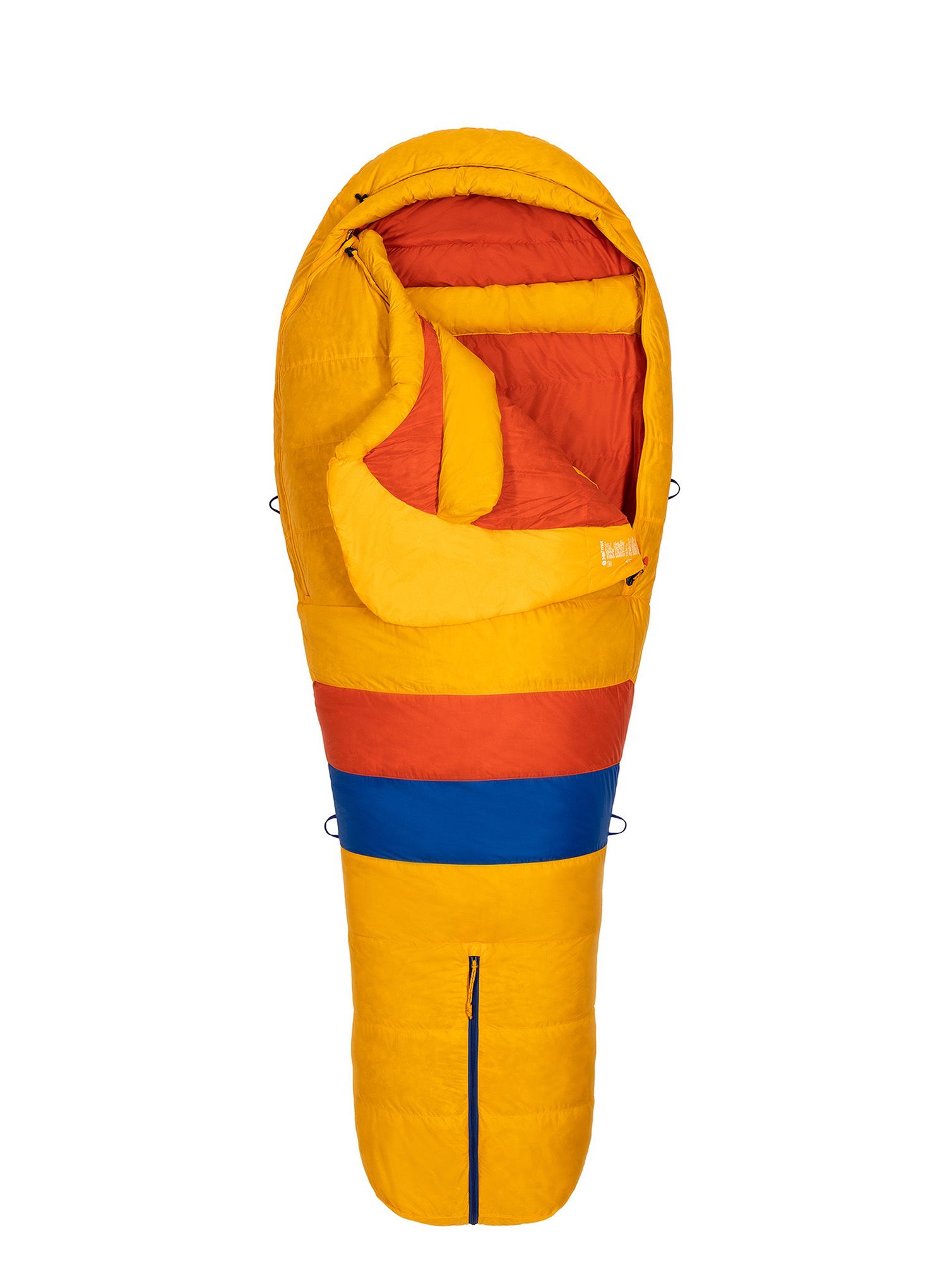 Spalna vreča Marmot Never Summer (183 cm) - solar/red sun