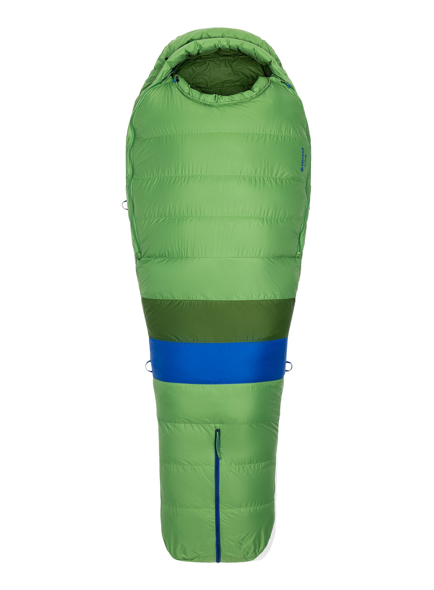 Spalna vreča Marmot Palisade Long (198 cm) - forest green/foliage