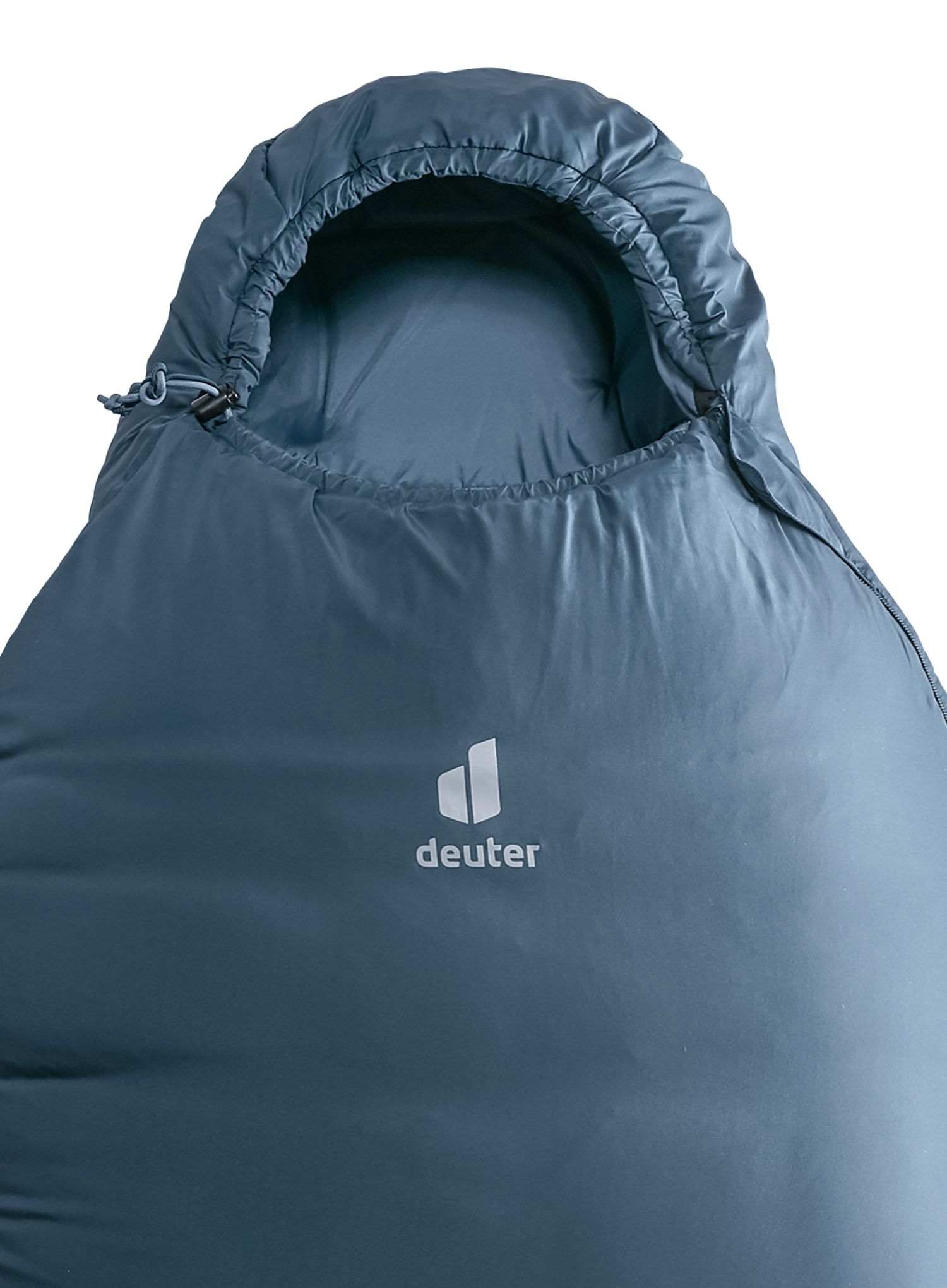Ženska spalna vreča s sintetičnim polnilom Deuter Orbit 0° SL (175 cm) - arctic/slateblue