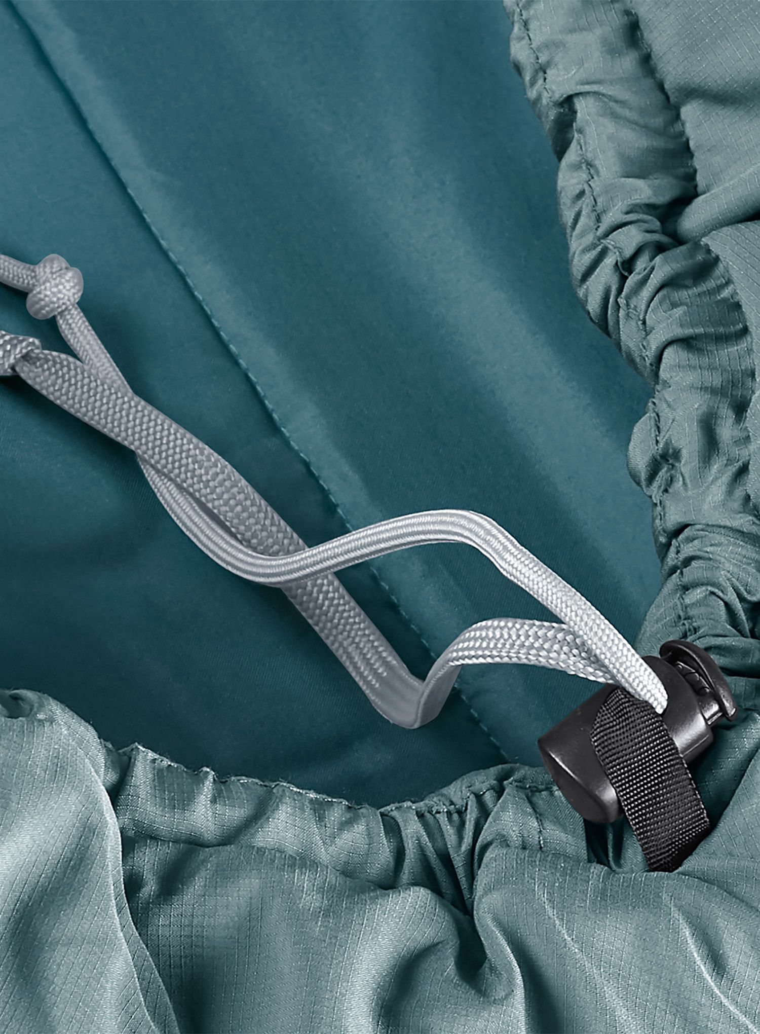 Ženska spalna vreča s sintetičnim polnilom Deuter Orbit +5° SL (175 cm) - shale/slateblue