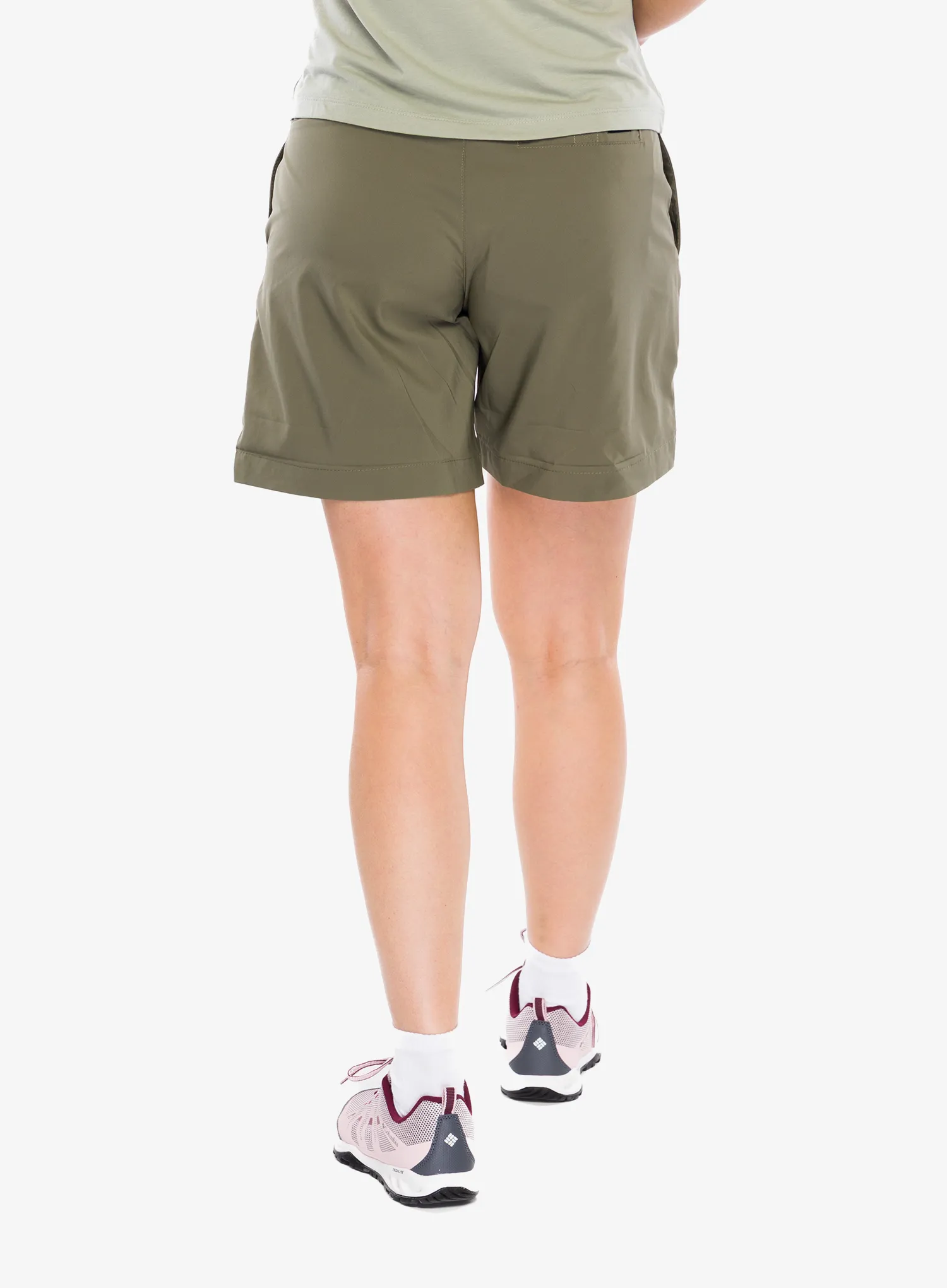 Ženske kratke hlače Columbia Silver Ridge Utility Short - stone green