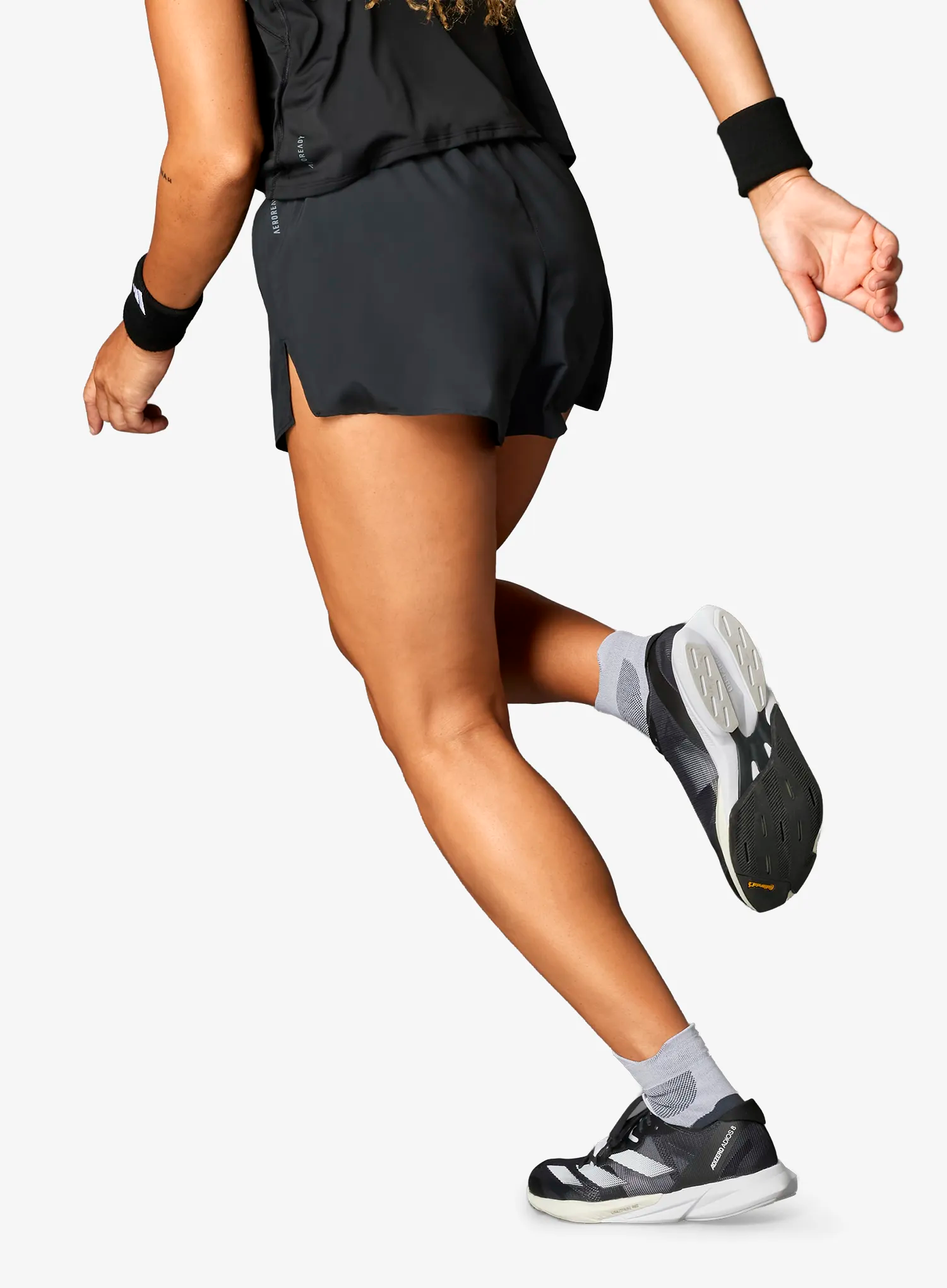 Ženske tekaške kratke hlače adidas Adizero Essentials Running Short - black