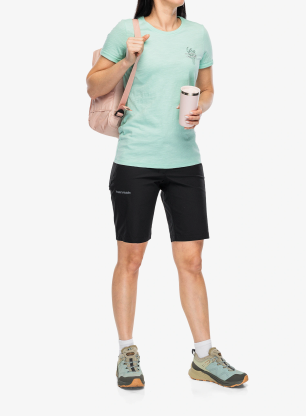 Ženske kratke hlače Hannah Atta Shorts - anthracite