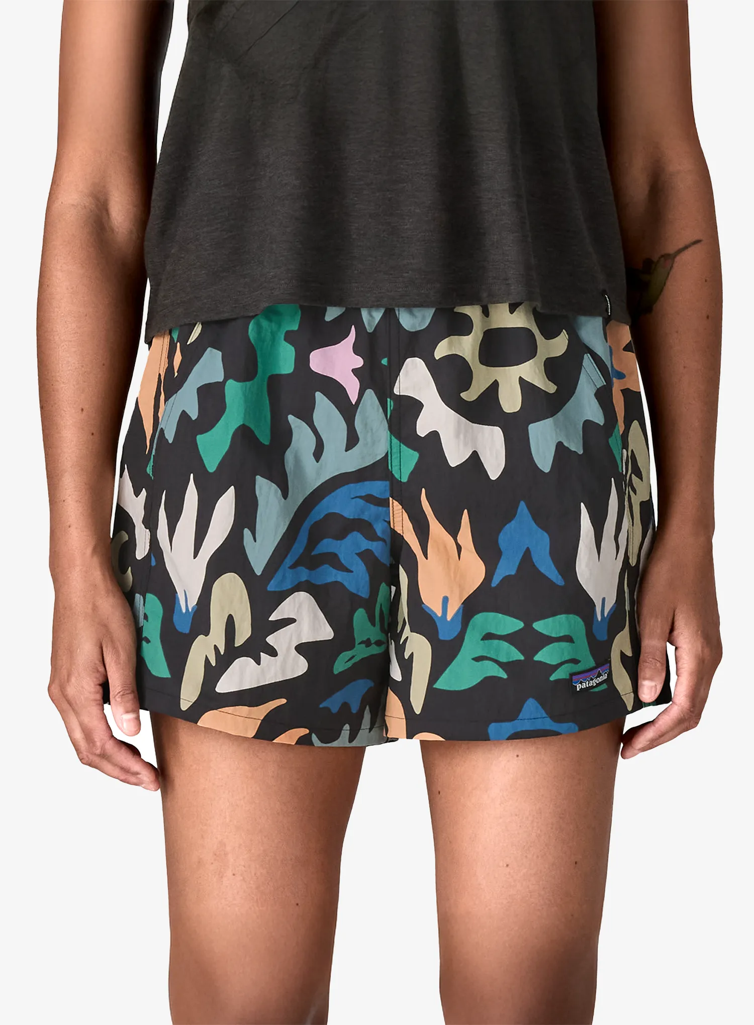 Ženske kratke hlače Patagonia Baggies Shorts 5 - kaleido/black