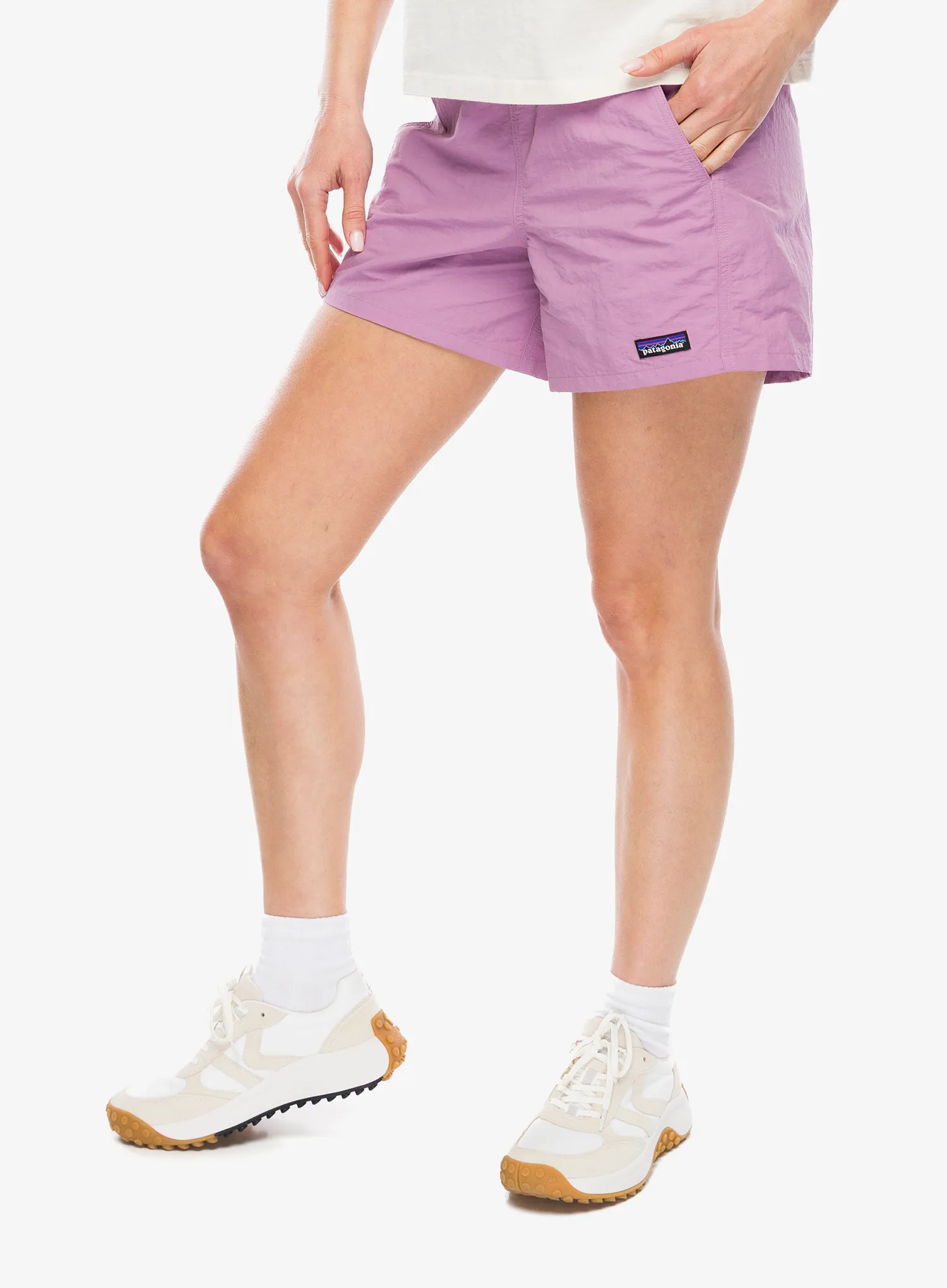 Ženske kratke hlače Patagonia Baggies Shorts 5 - light violet