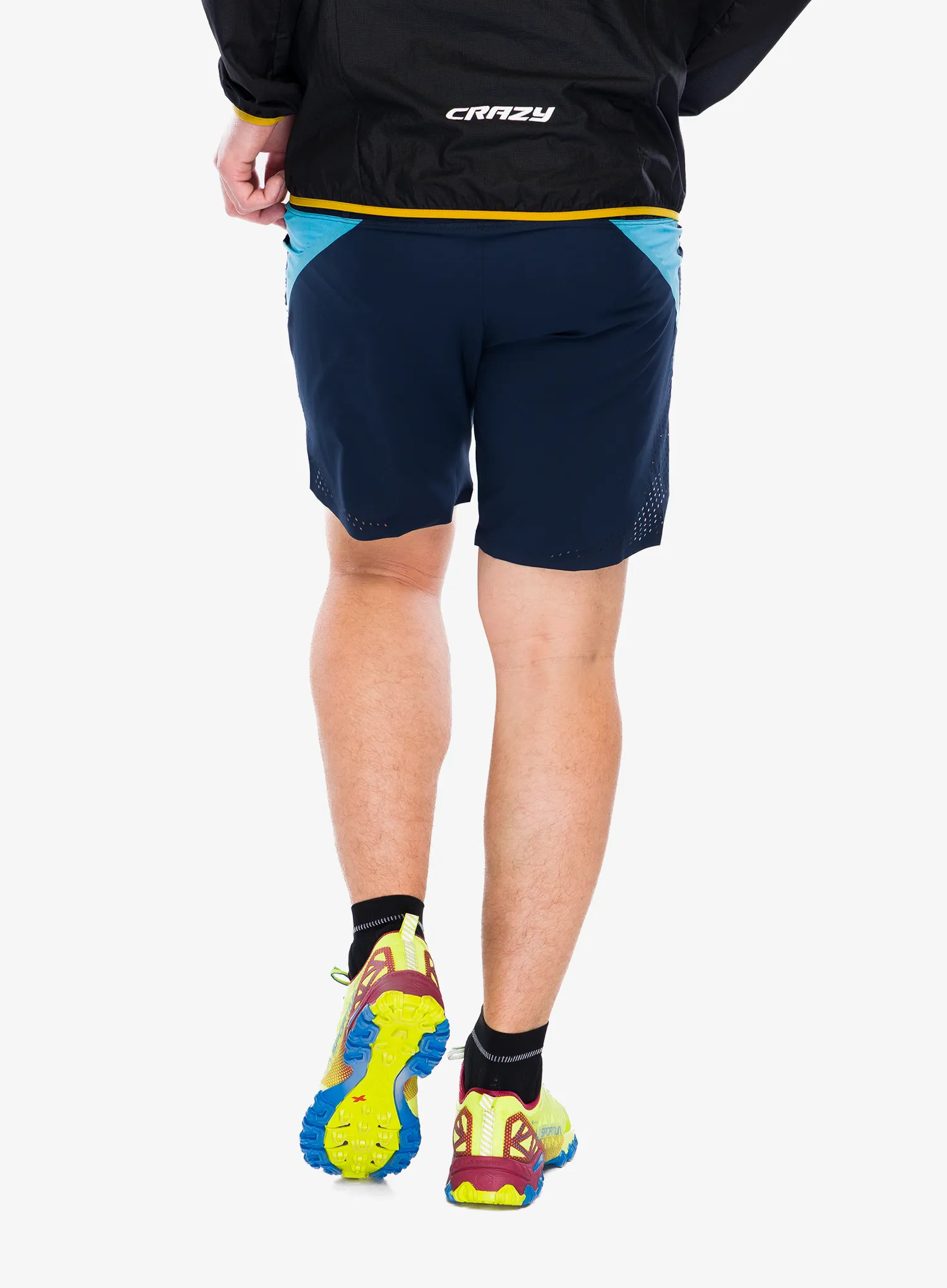 Tekaške kratke hlače Crazy Short Flash - print bluette scottish