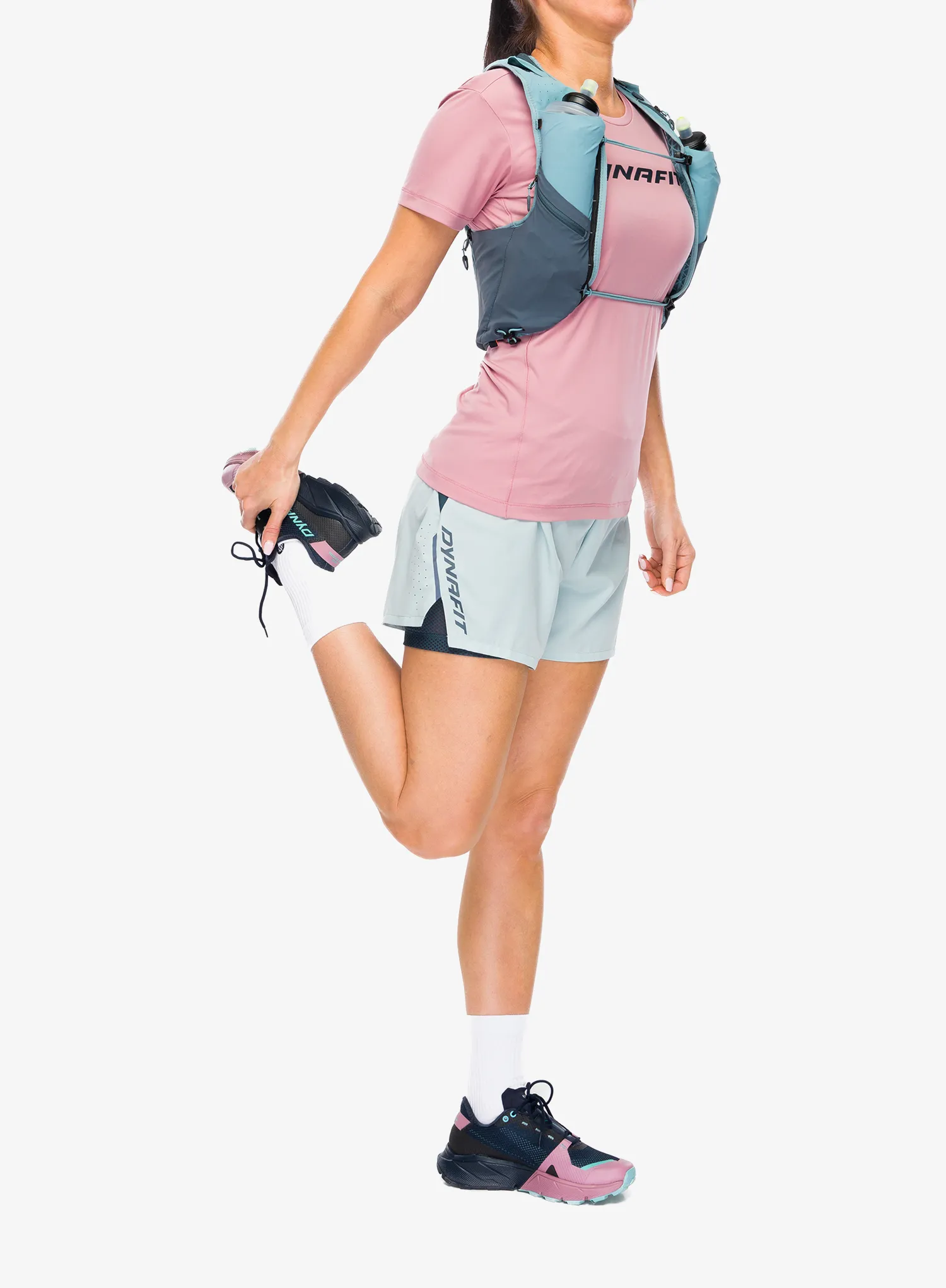 Ženske tekaške kratke hlače Dynafit Alpine Pro 2/1 Shorts - cloud blue