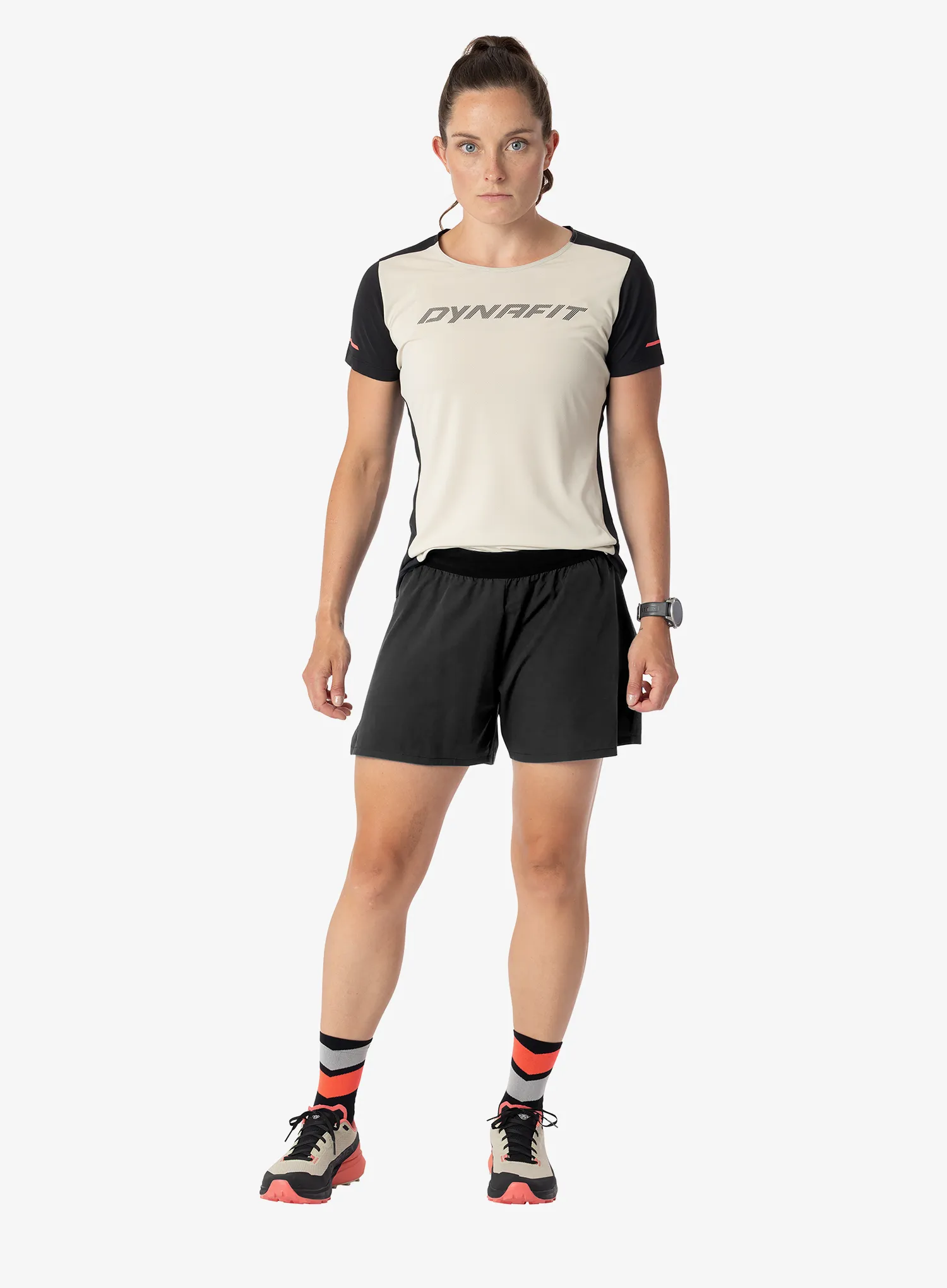 Ženske tekaške kratke hlače Dynafit Alpine Shorts - black out