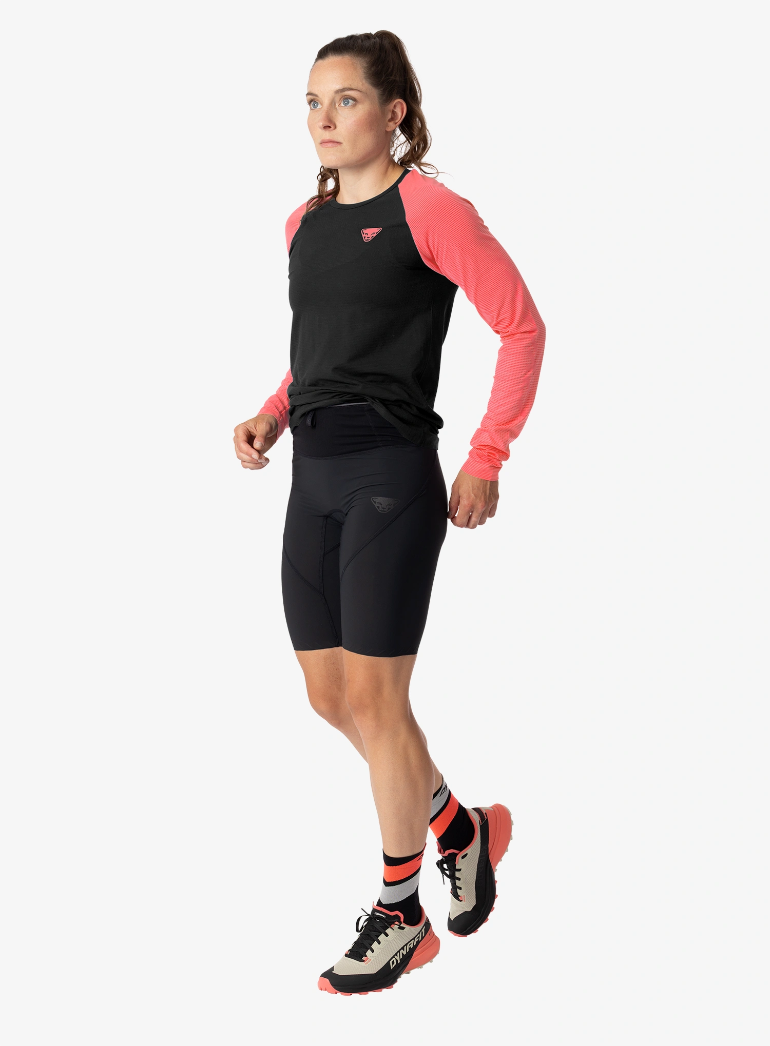 Ženske tekaške kratke hlače Dynafit Ultra Short Tights - black out