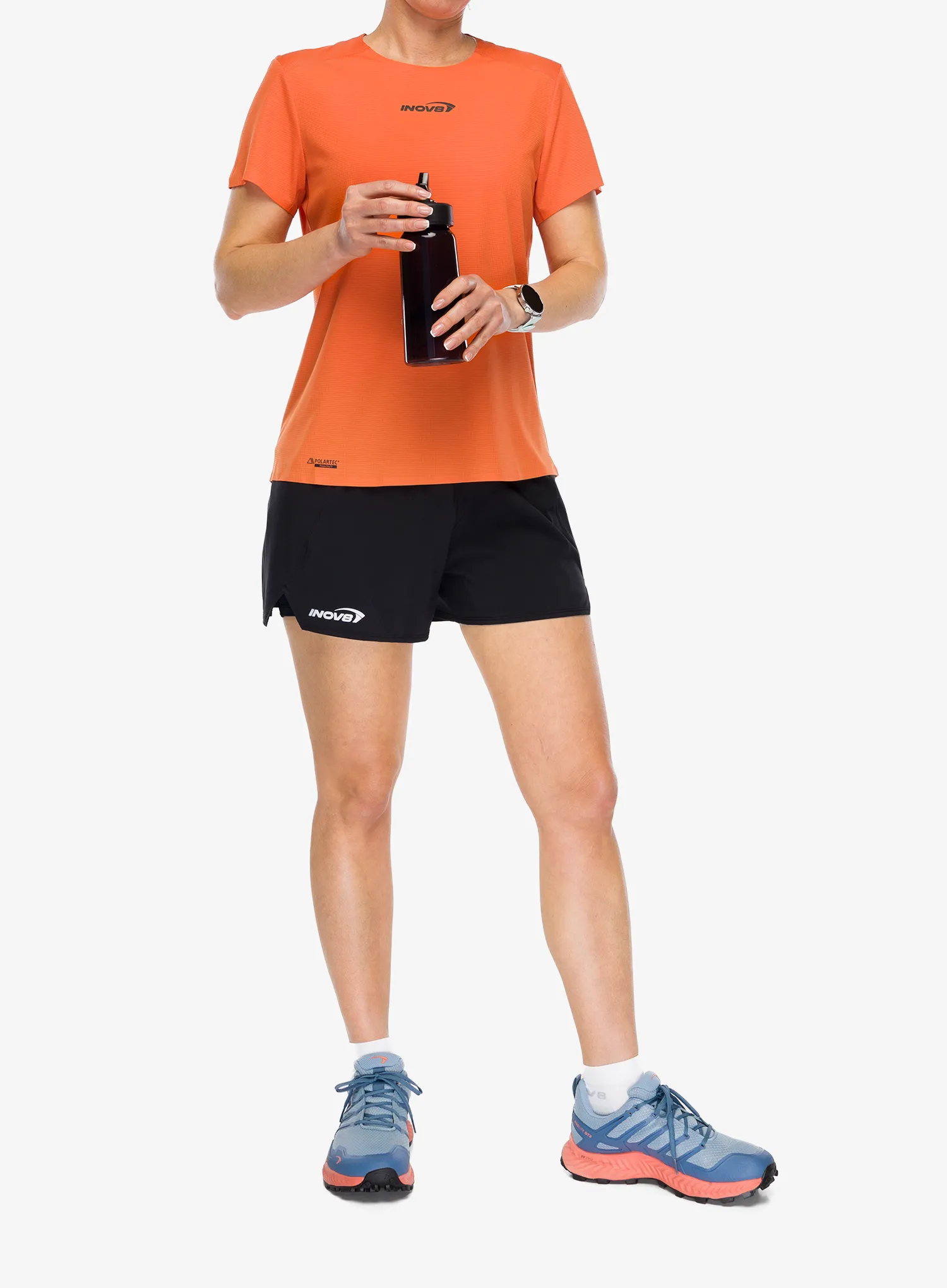 Ženske tekaške kratke hlače Inov-8 Airlite 2in1 Short - black