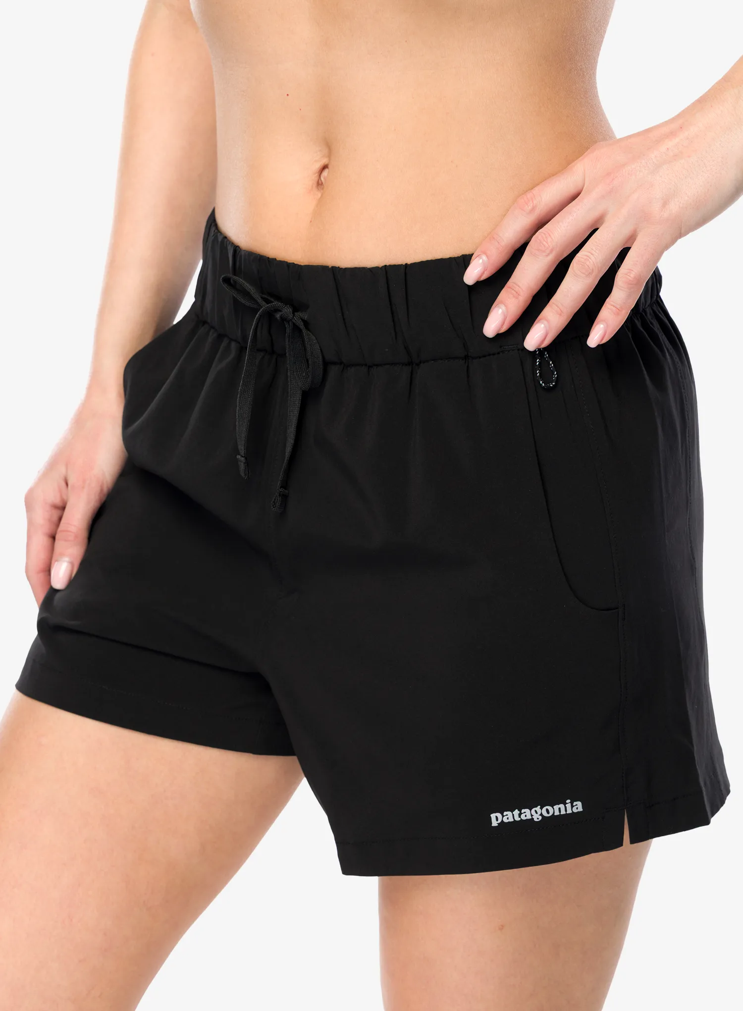Ženske tekaške kratke hlače Patagonia Terrebonne Shorts - black