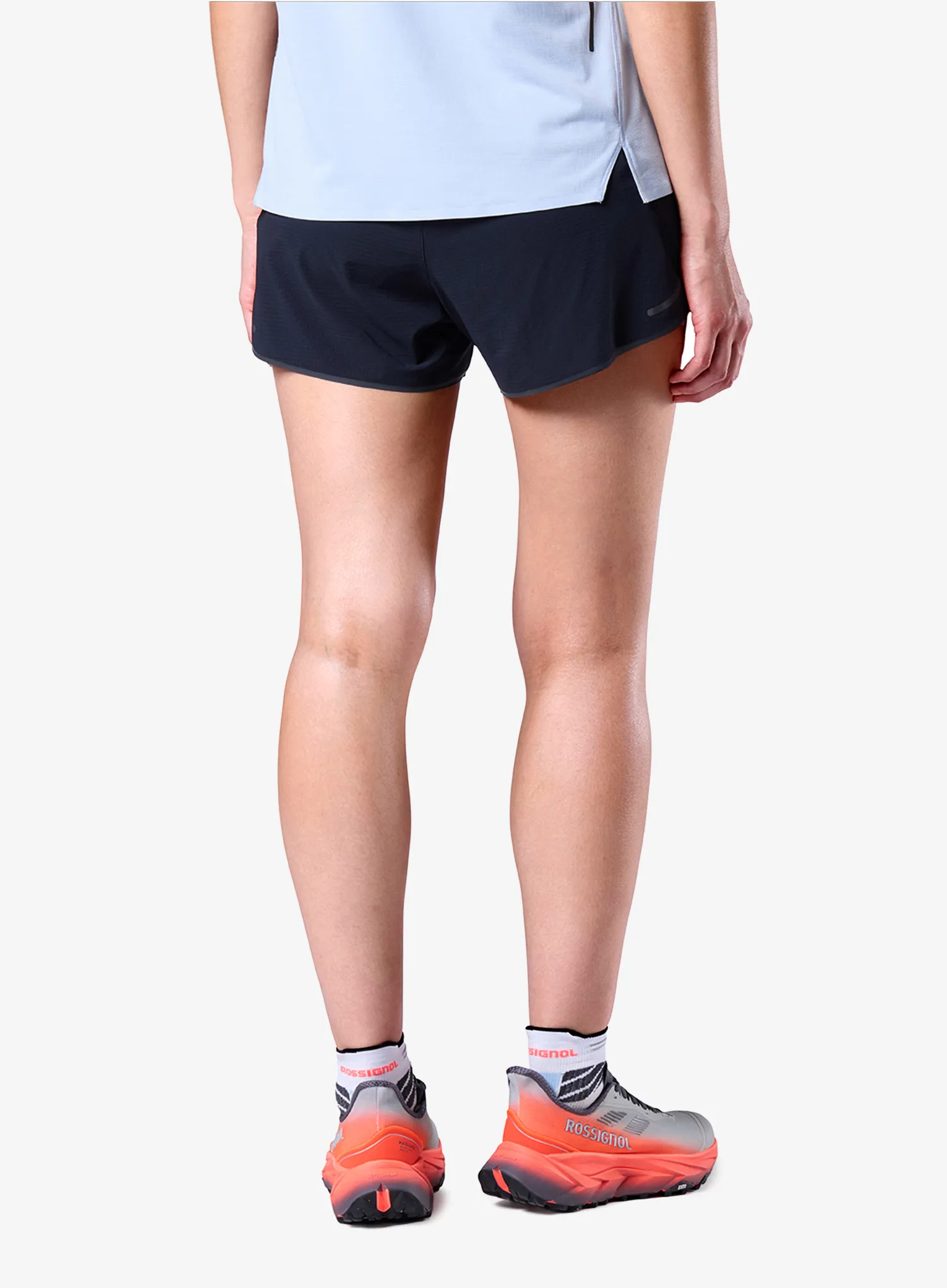 Ženske tekaške kratke hlače Rossignol Sapa 2in1 Short 5in - black