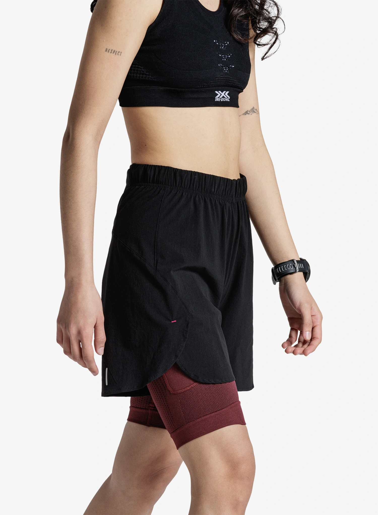 Ženske tekaške kratke hlače X-Bionic Corefusion Run Perform Shorts - x black/black