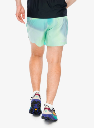 Tekaške kratke hlače Hoka Glide 5 Short With Brief - tart apple mist