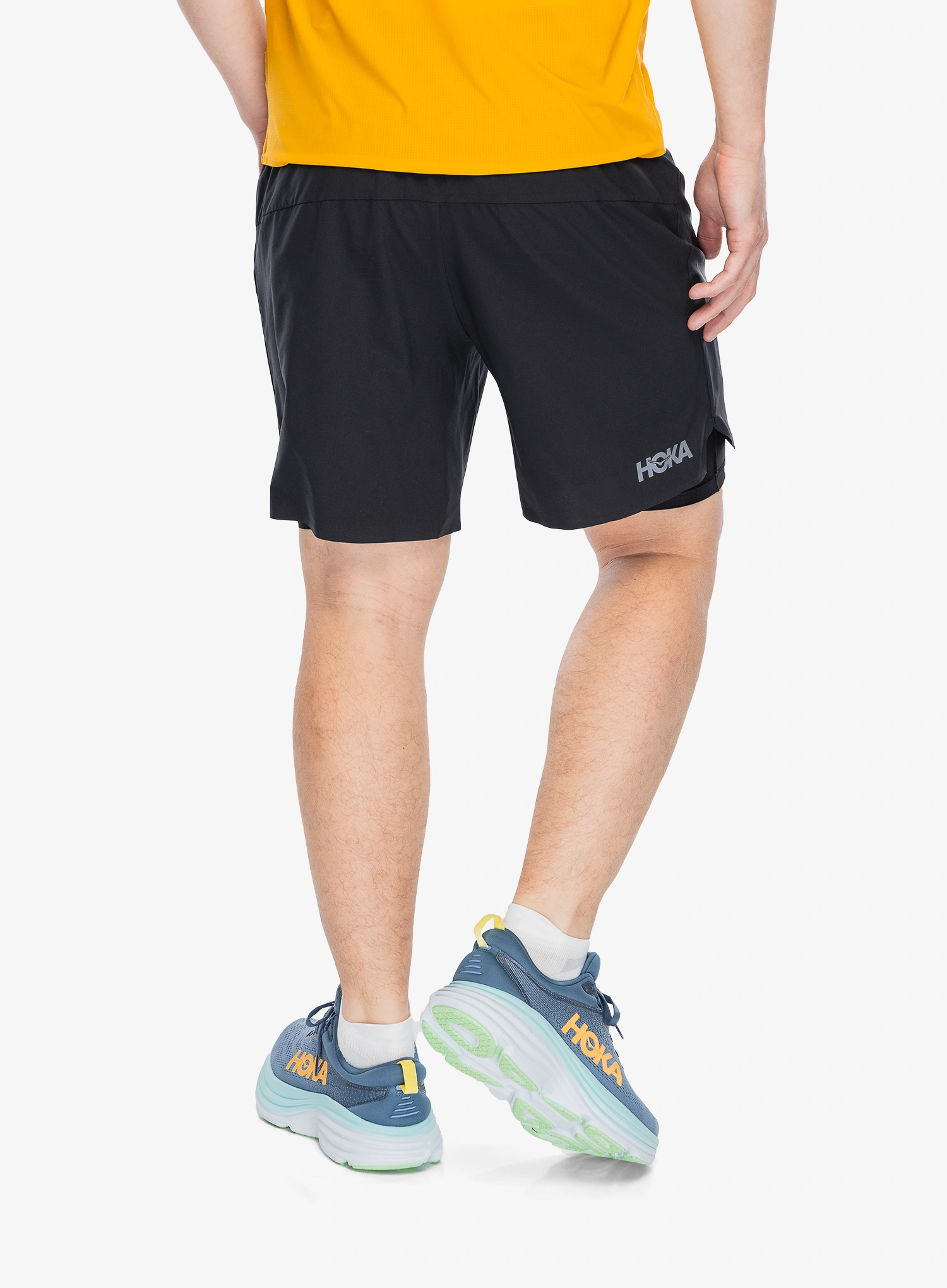 Tekaške kratke hlače Hoka Skyglide Short - black