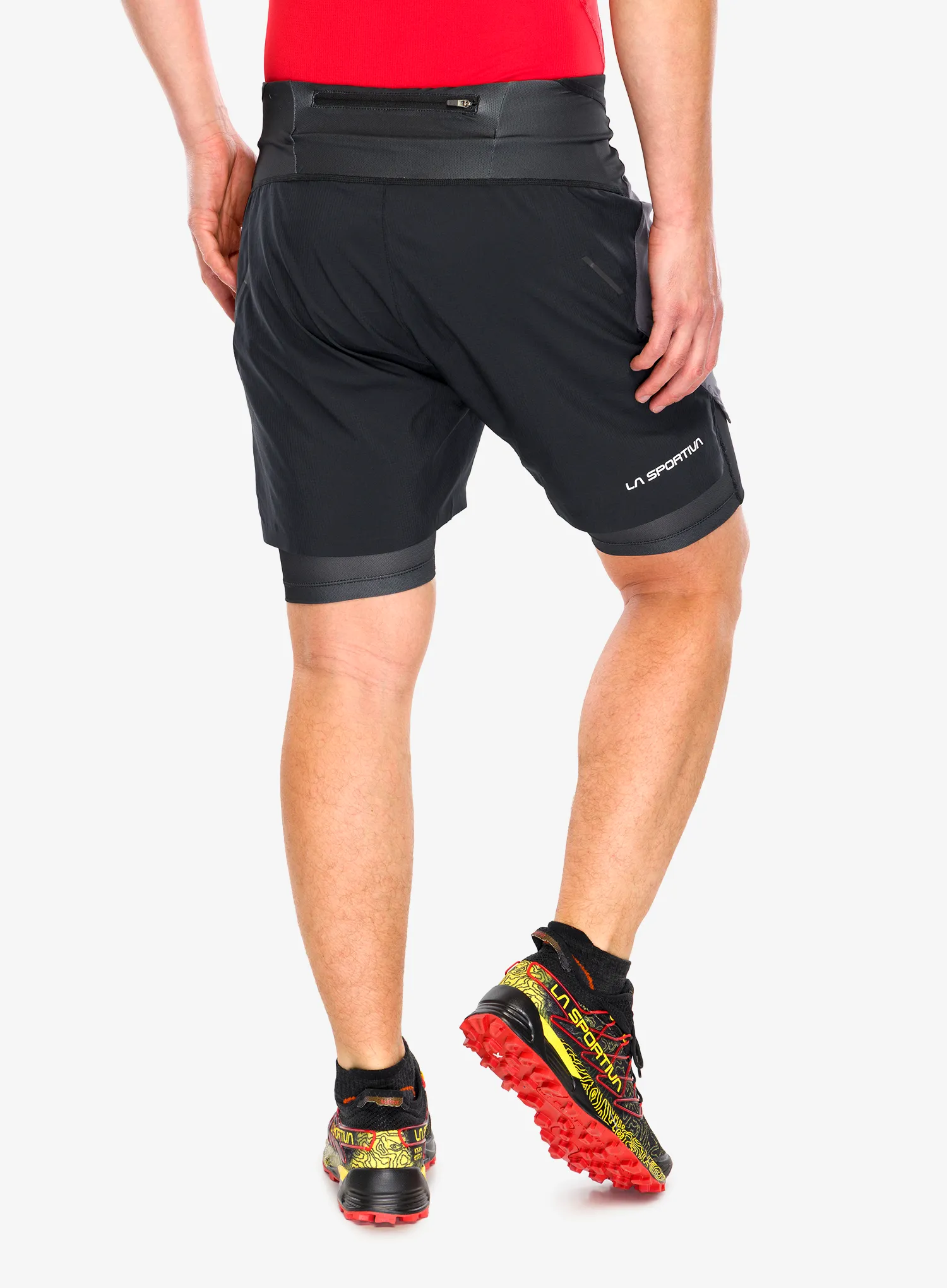 Tekaške kratke hlače La Sportiva Ultra Distance Shorts - onyx/chalk