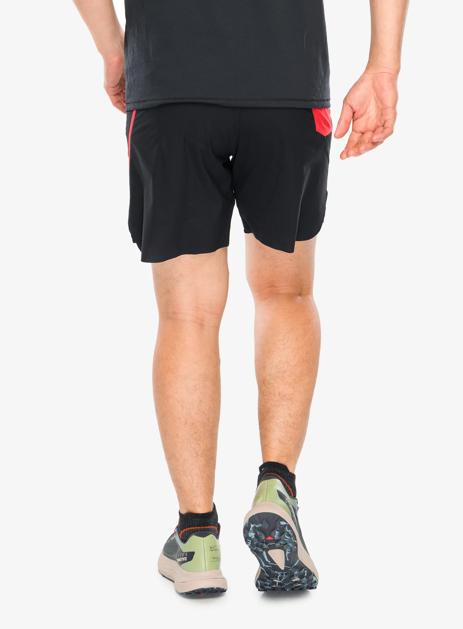 Tekaške kratke hlače Salomon S/Lab Speed Spl 7 Shorts - deep black/fiery