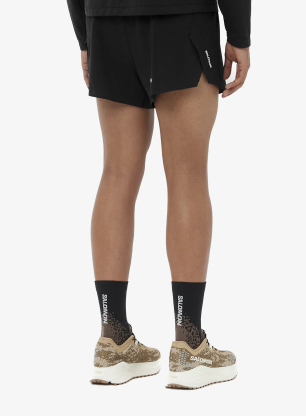 Tekaške kratke hlače Salomon Sense Aero Splt 3 Shorts - deep black