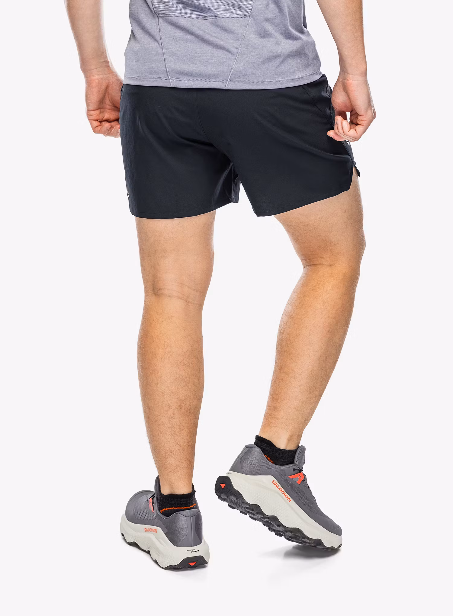 Tekaške kratke hlače Salomon Shakeout Easy Shorts 5 - deep black