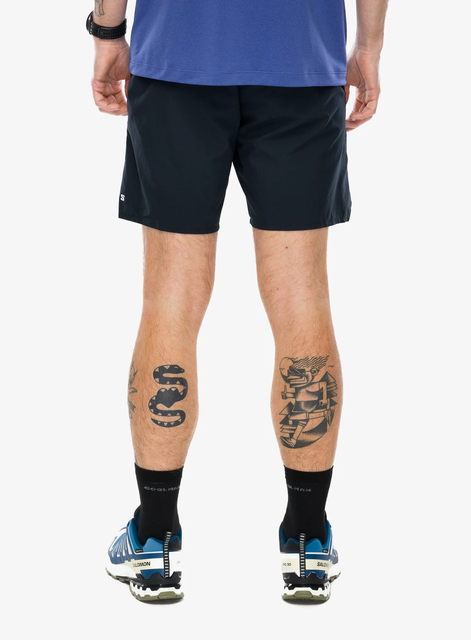 Tekaške kratke hlače Salomon Shkout C 7 Shorts No L - deep black
