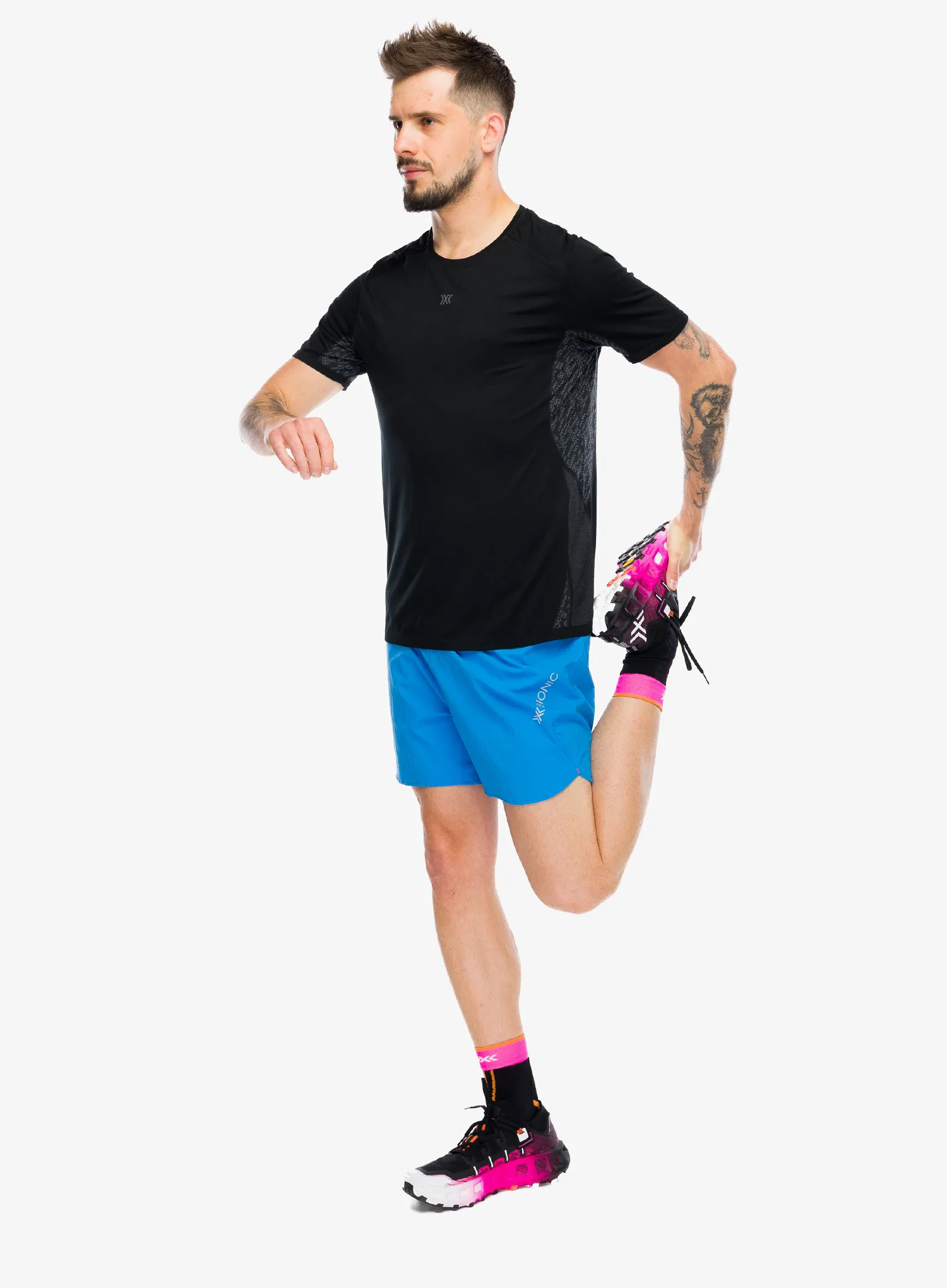 Tekaške kratke hlače X-Bionic Corefusion Run Discover Shorts - eternal ice
