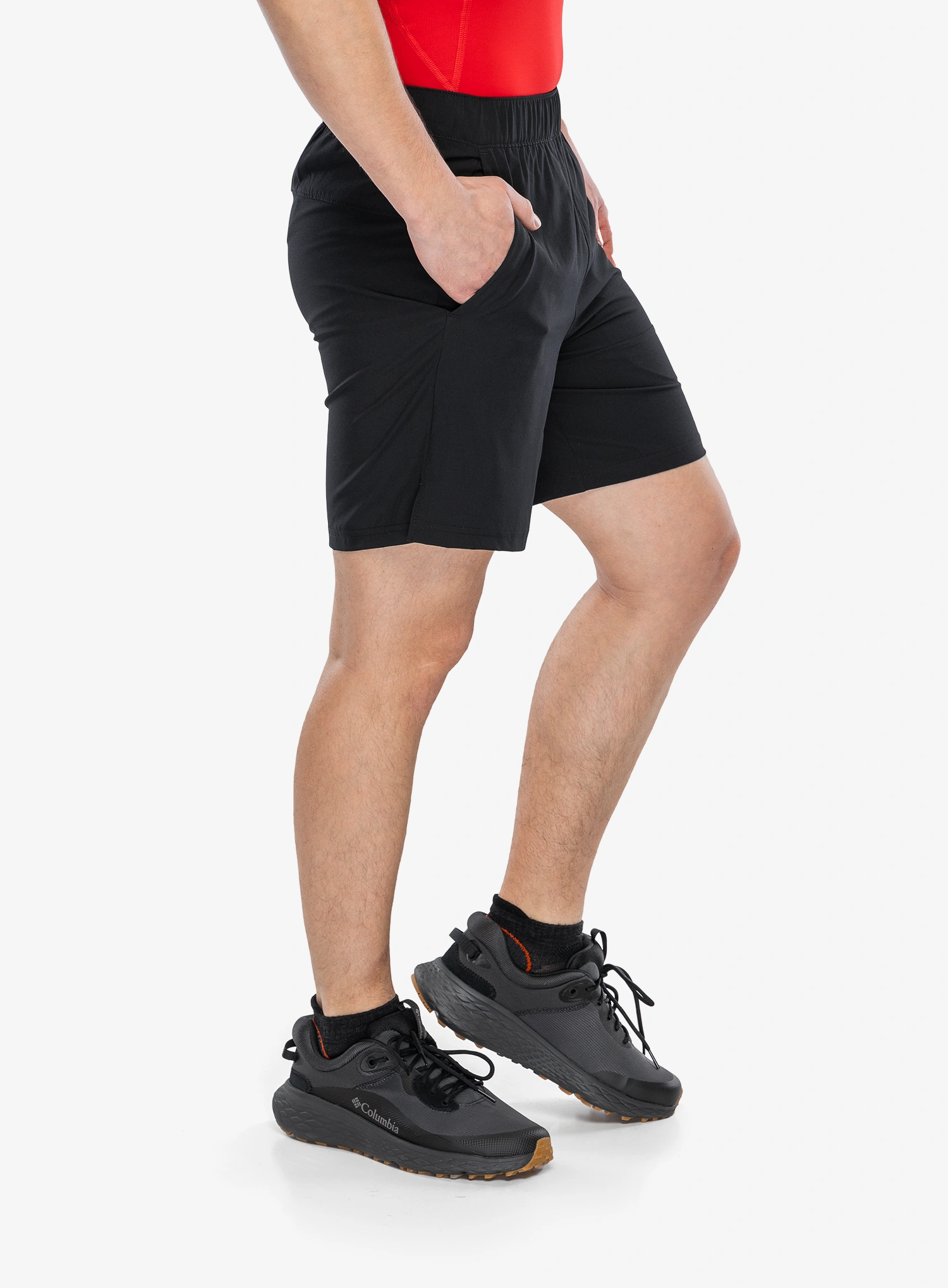 Moške kratke hlače Columbia Hike Color Block Short - black