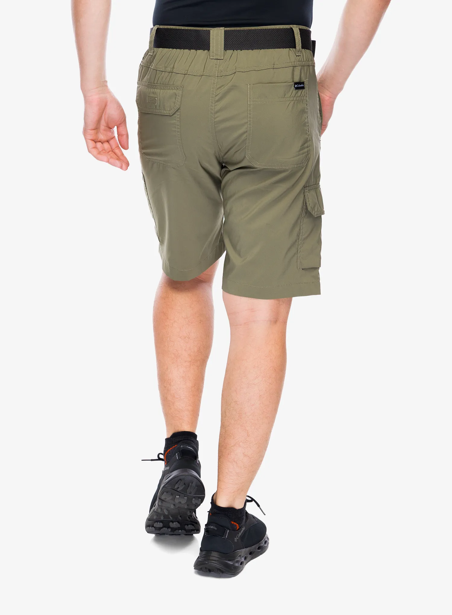 Moške kratke hlače Columbia Silver Ridge Utility Cargo Short - stone green