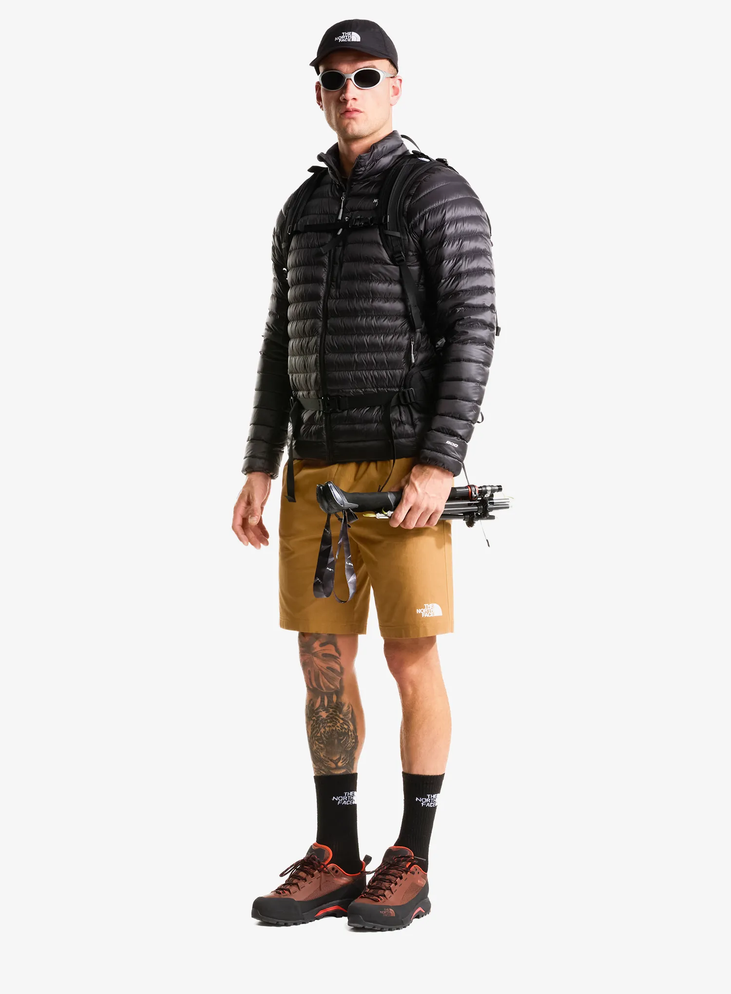 Moške kratke hlače The North Face Limestone Short - utility brown