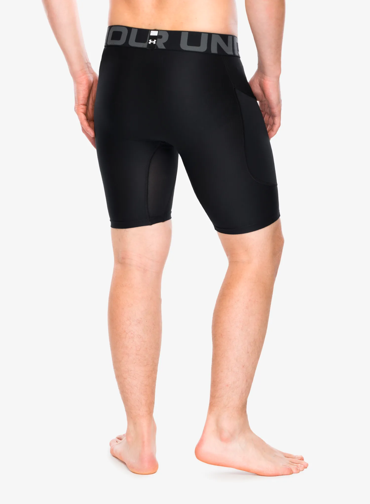 Moške kratke hlače Under Armour HG Armour Shorts - black/white