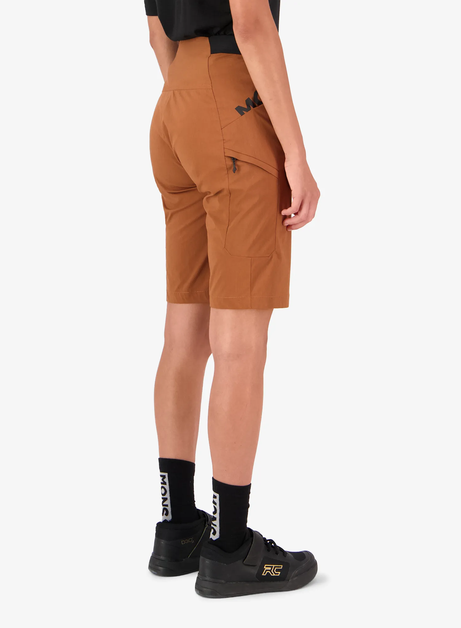 Ženske kolesarske kratke hlače Mons Royale Diversion Merino Trail Shorts - caramel