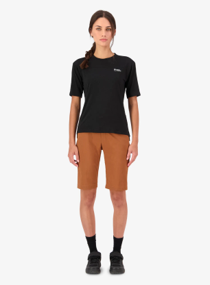 Ženske kolesarske kratke hlače Mons Royale Diversion Merino Trail Shorts - caramel