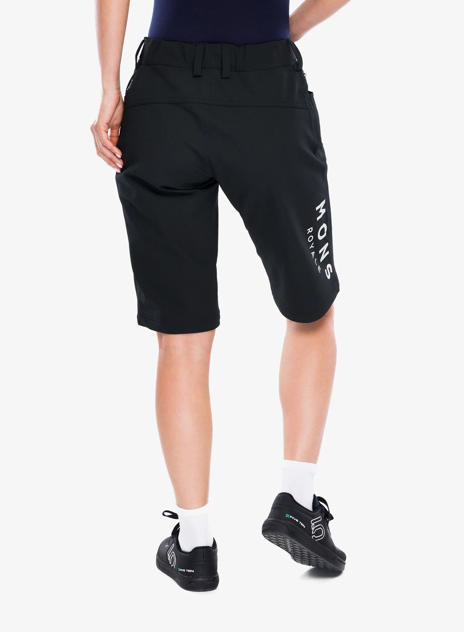 Ženske kolesarske kratke hlače Mons Royale Momentum 2.0 Bike Shorts - black