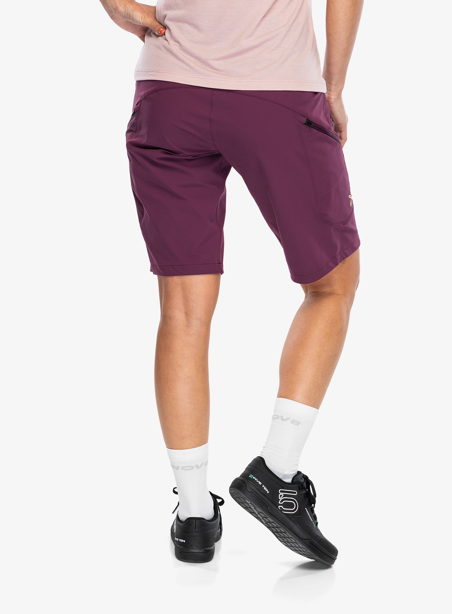 Ženske kolesarske kratke hlače Montura Rando Cycling Shorts - wine red