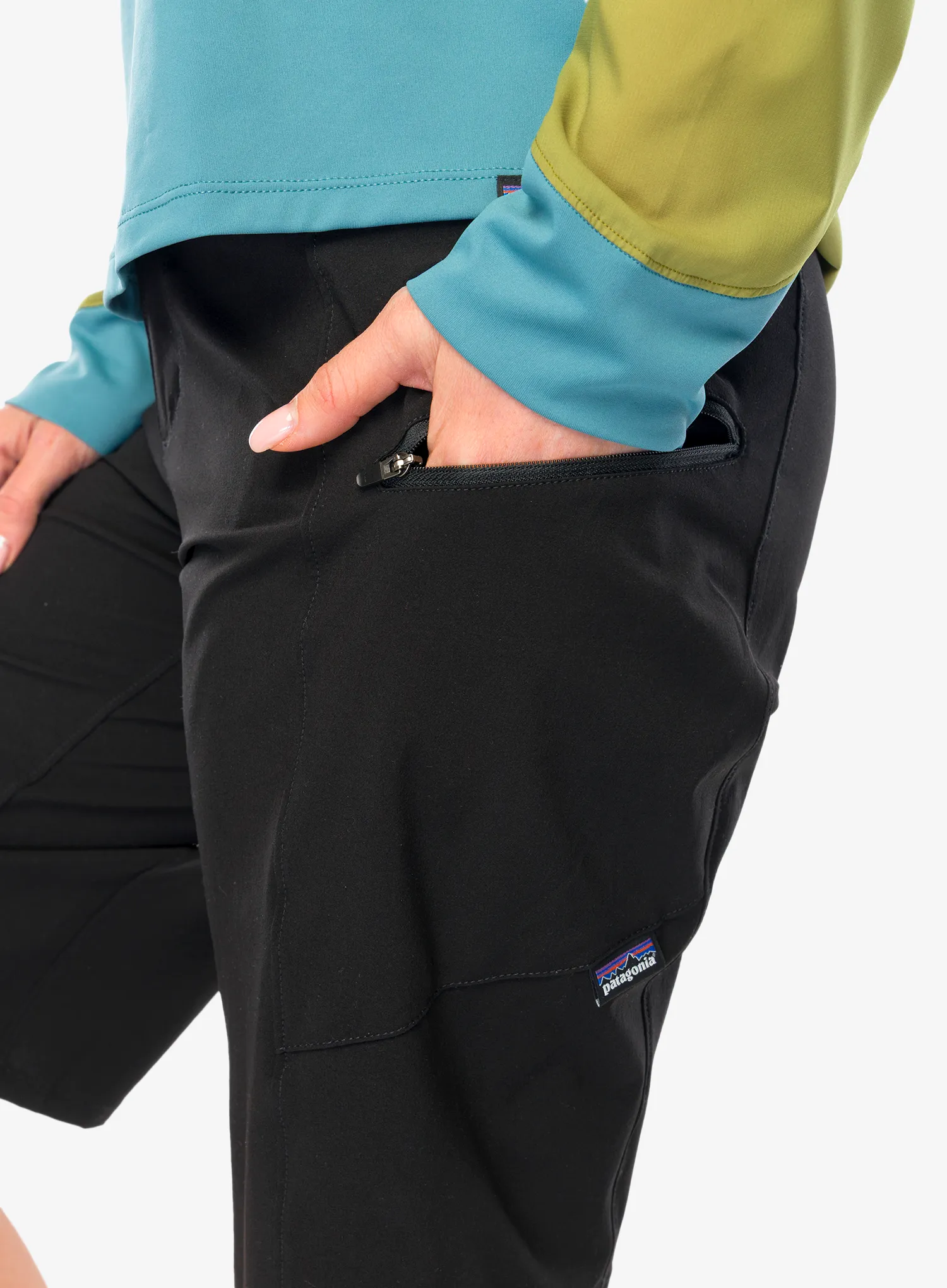 Ženske kolesarske kratke hlače Patagonia Dirt Craft Bike Shorts - black/black