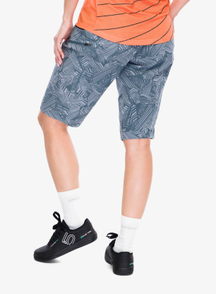 Ženske kolesarske kratke hlače Patagonia Dirt Roamer Bike Shorts - kelp ka-pow plume grey