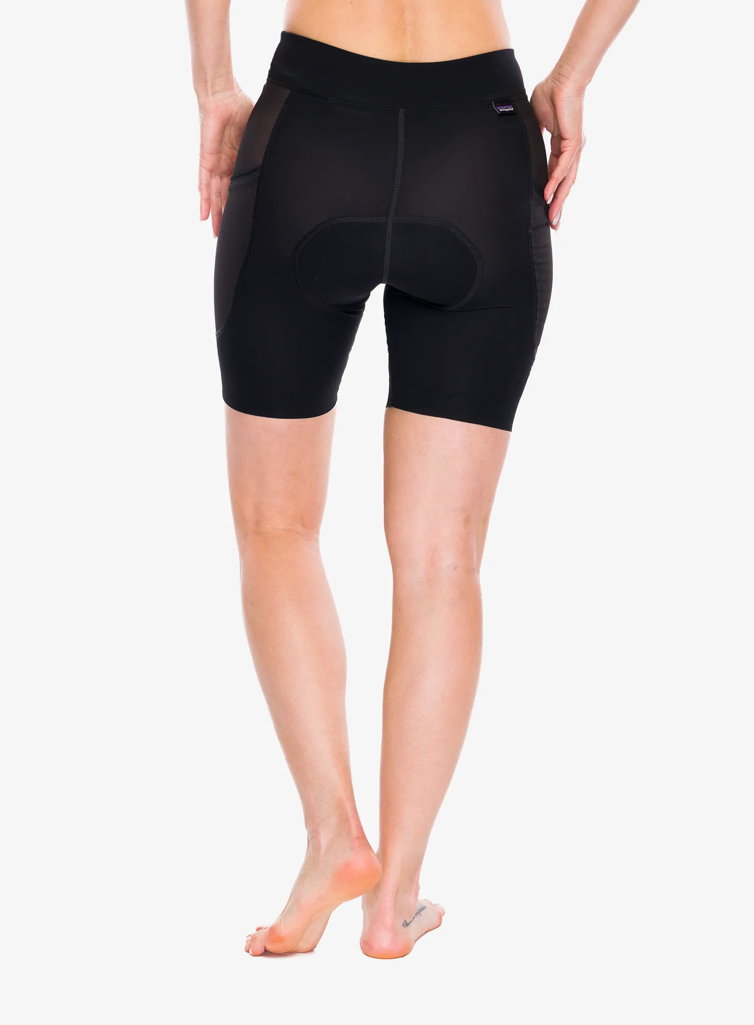 Ženske kolesarske kratke hlače Patagonia Dirt Roamer Liner Shorts - black