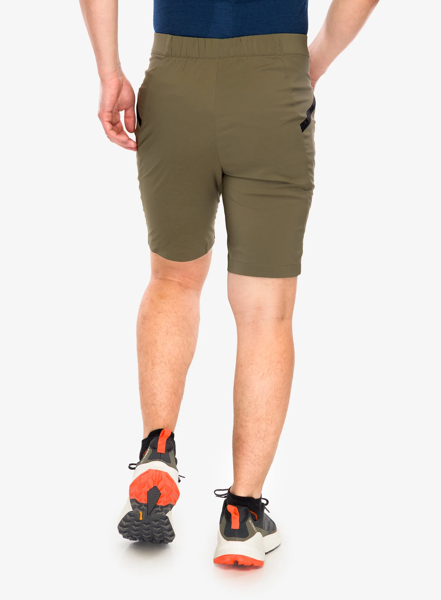 Pohodniške kratke hlače adidas TERREX Xperior Mid Shorts - olive strata