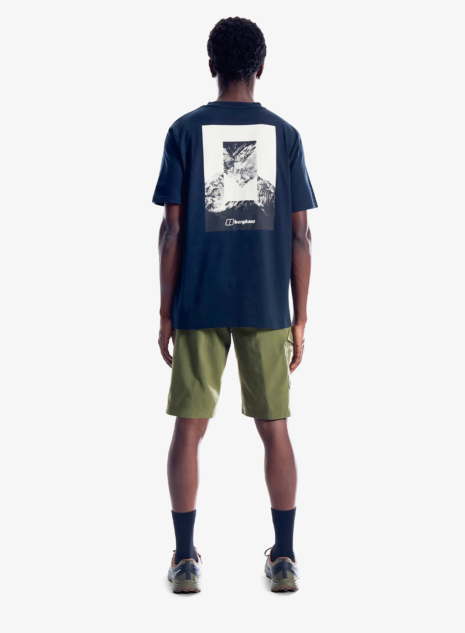 Pohodniške kratke hlače Berghaus Navigator 2.0 Short - cheviot green