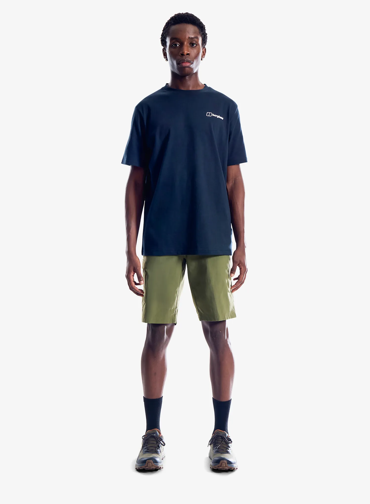 Pohodniške kratke hlače Berghaus Navigator 2.0 Short - cheviot green