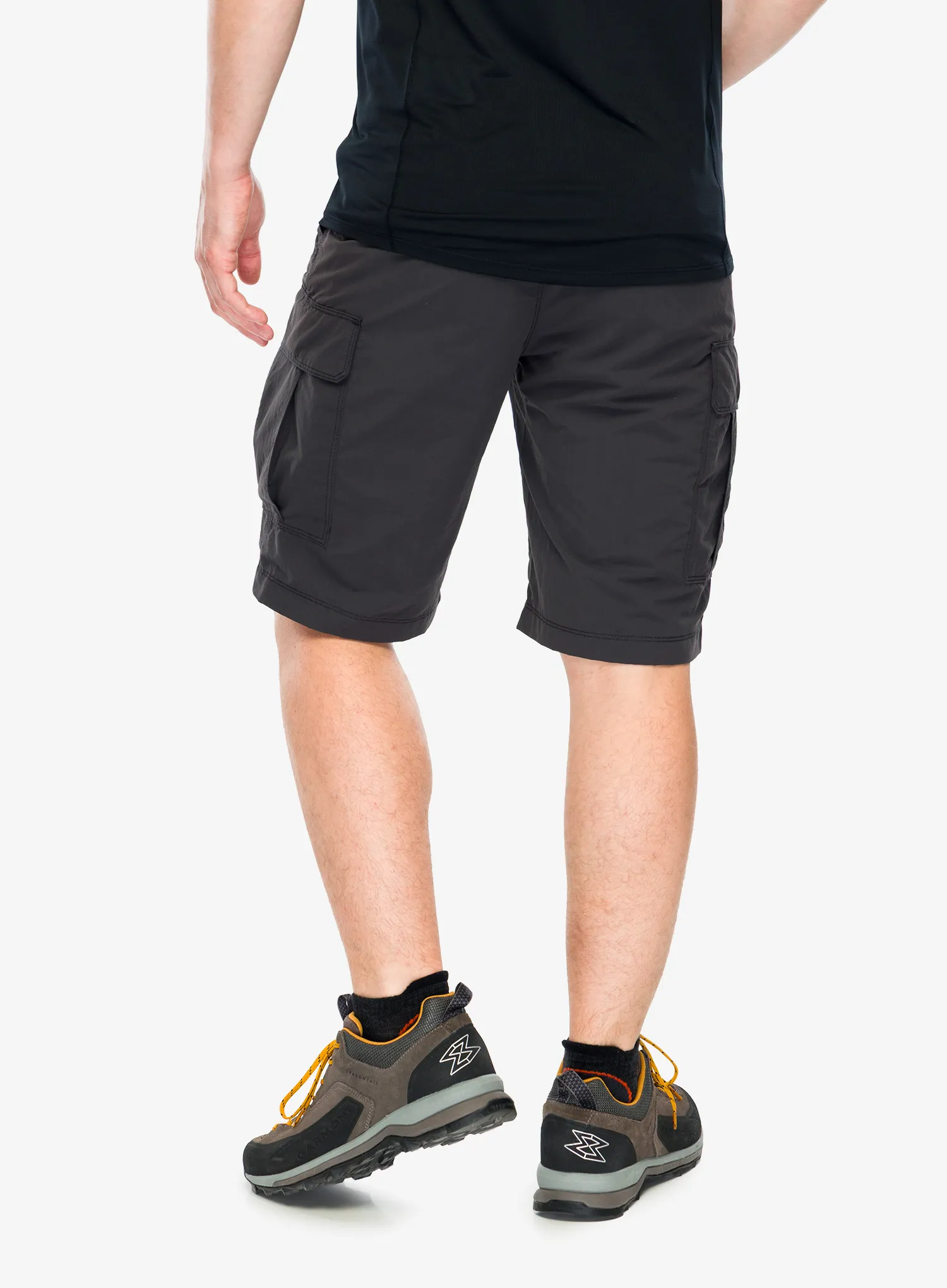 Pohodniške kratke hlače Craghoppers NosiLife Cargo Short II - black pepper