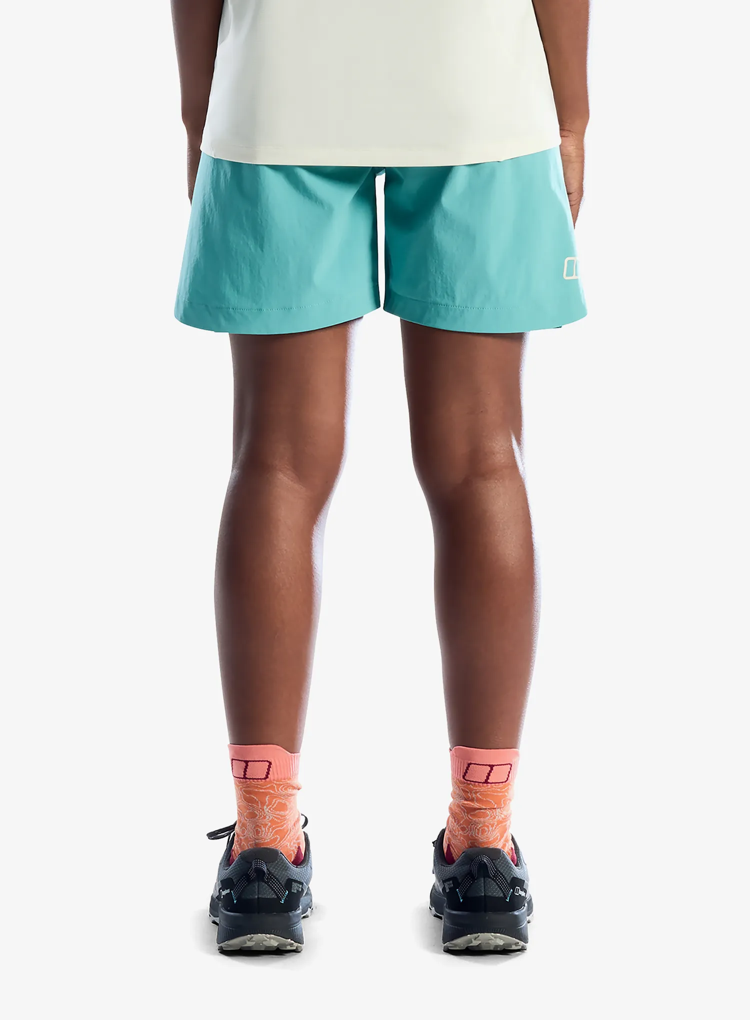 Ženske pohodniške kratke hlače Berghaus Kinnivie Trail Short Af - calgary blue