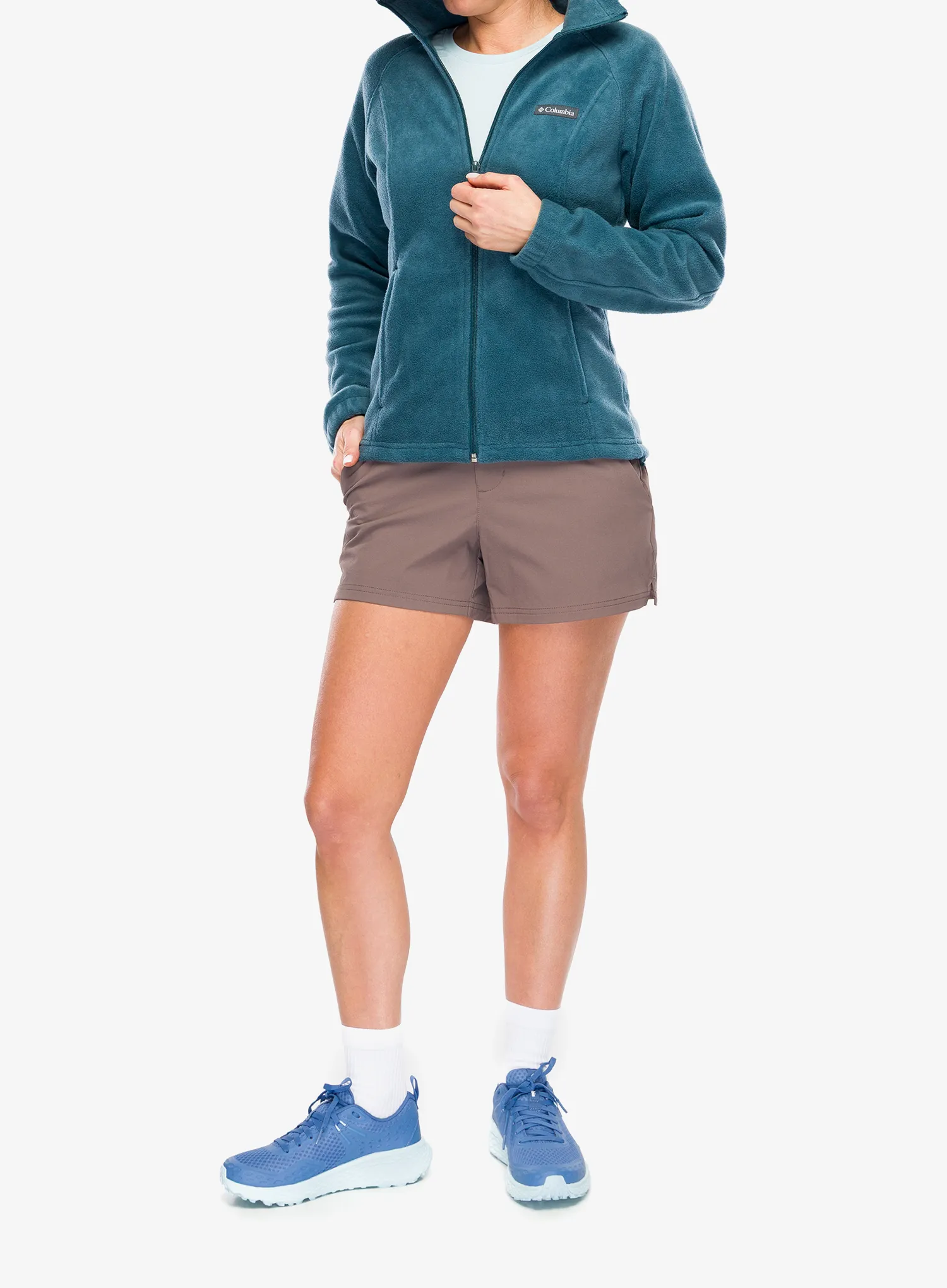 Ženske pohodniške kratke hlače Columbia Shale Ridge Short - iron