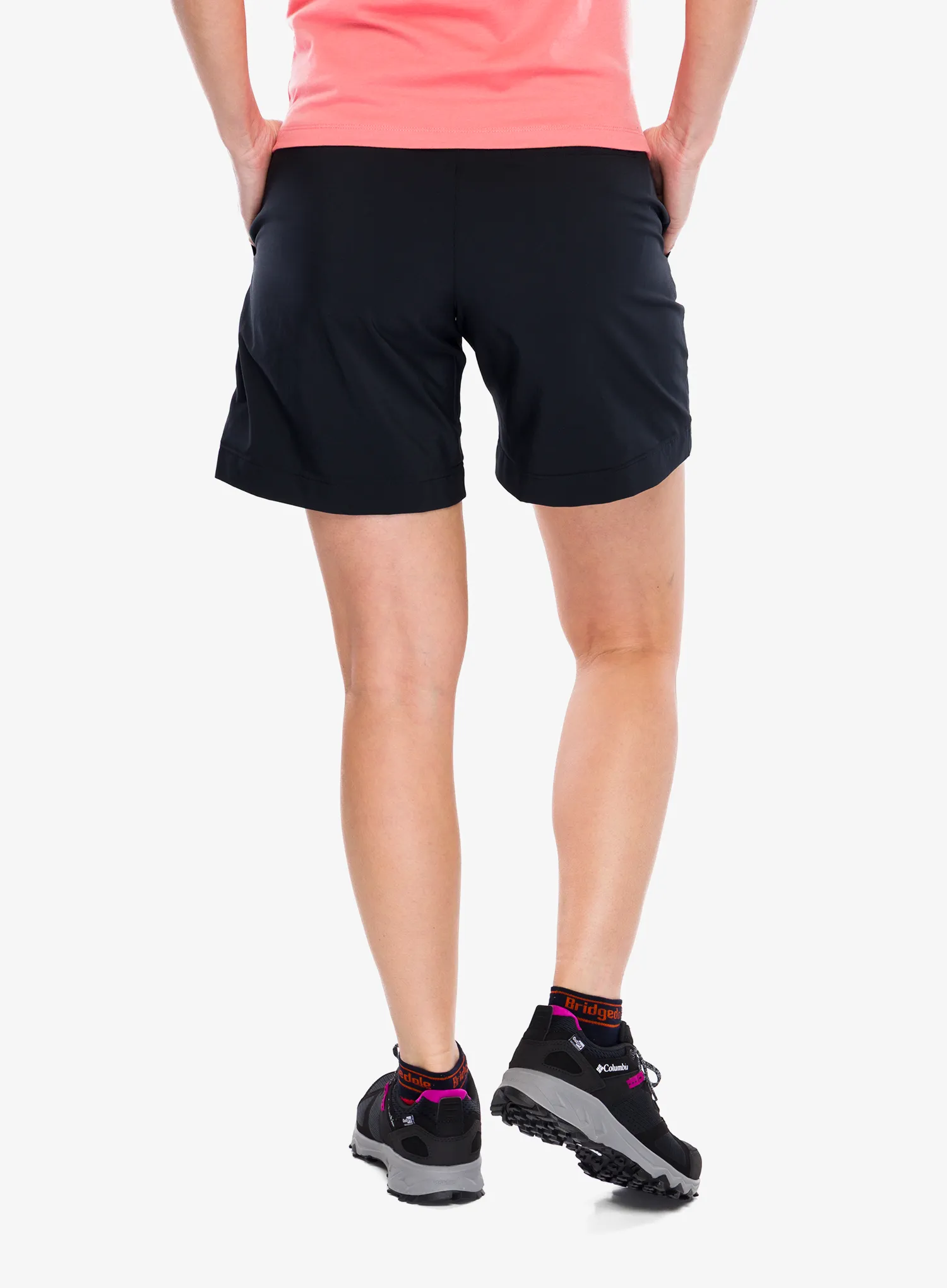 Ženske pohodniške kratke hlače Columbia Silver Ridge Utility Short - black