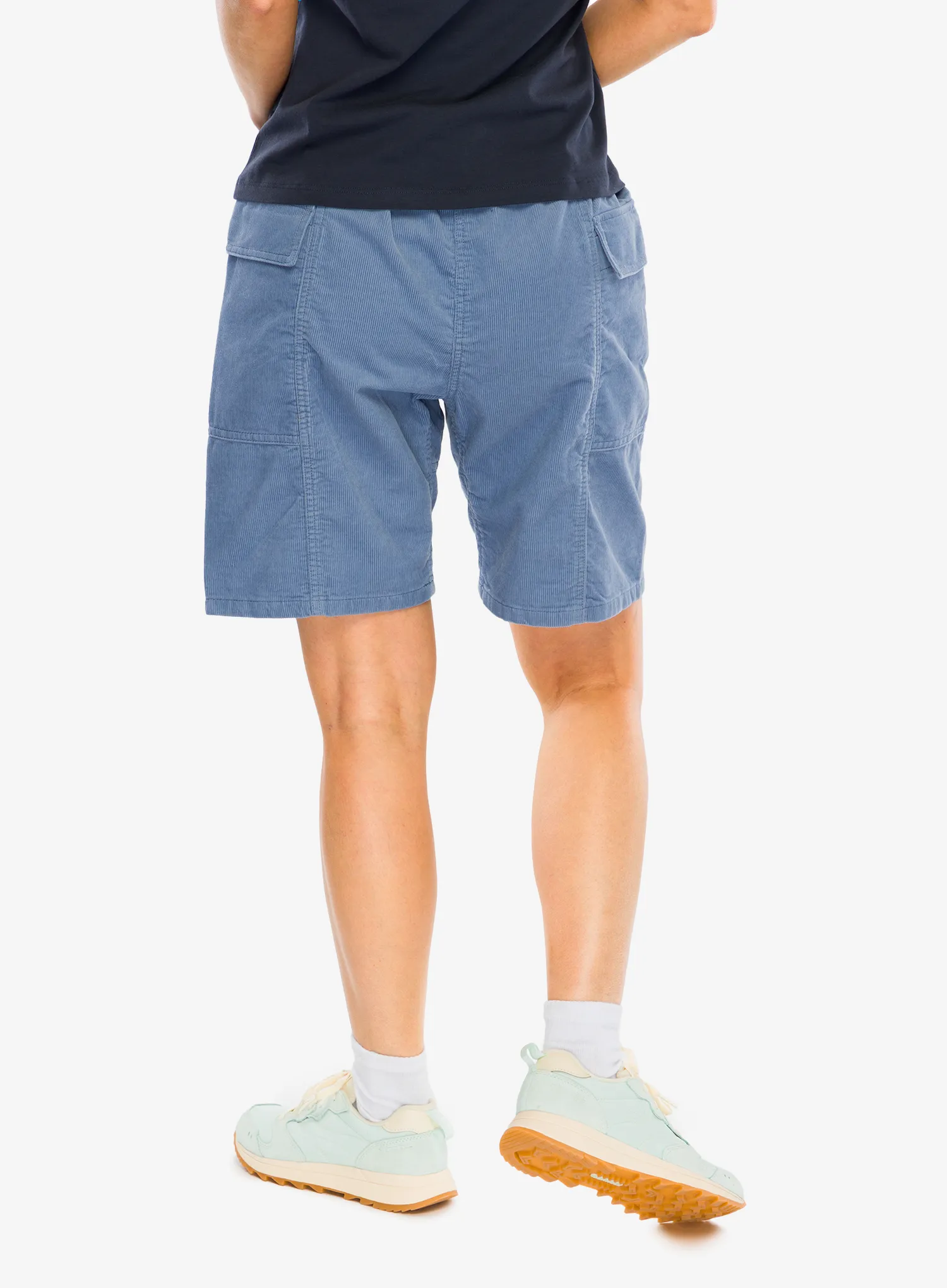 Ženske pohodniške kratke hlače Gramicci Corduroy Utility Short - smoky blue