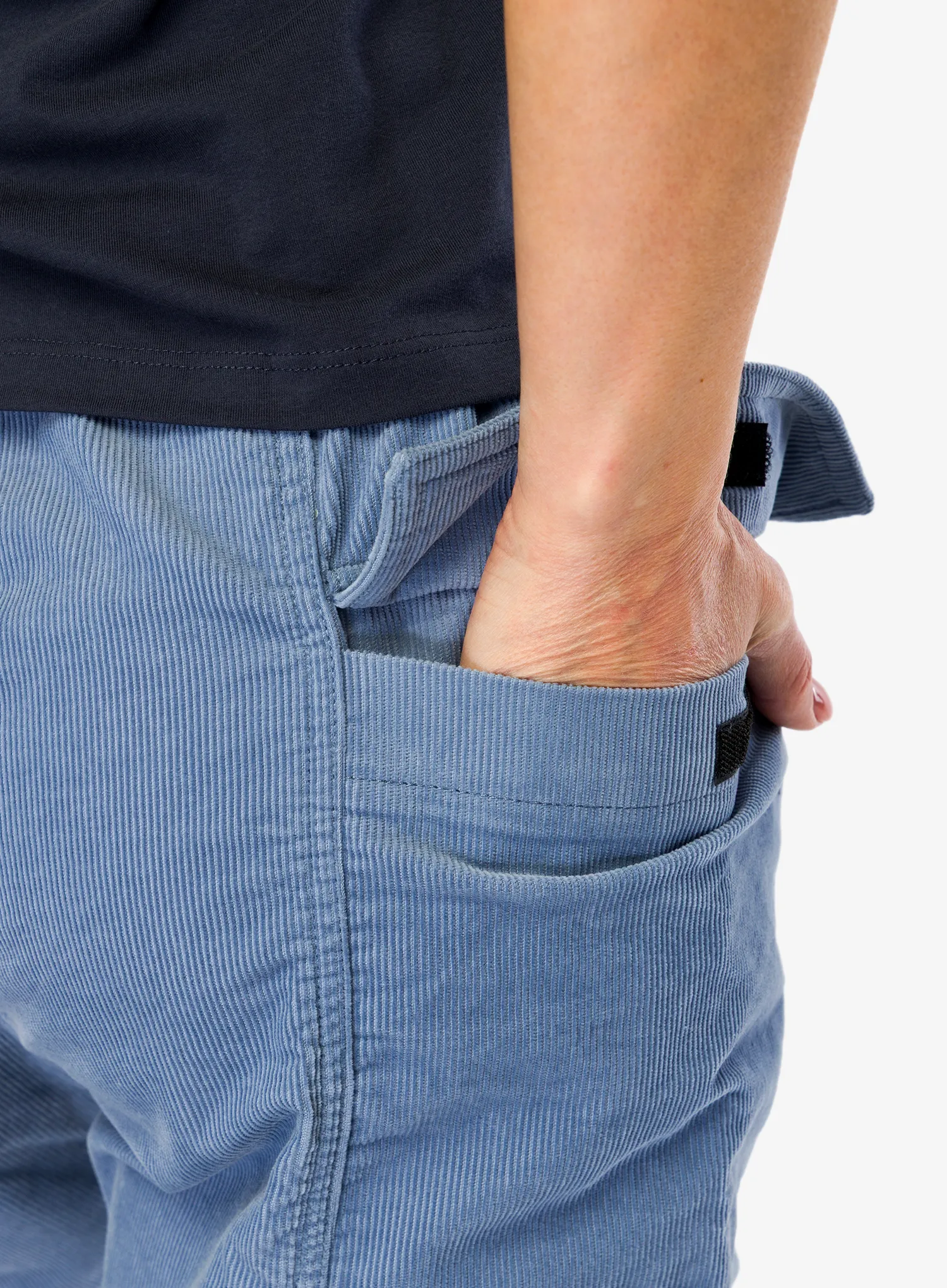 Ženske pohodniške kratke hlače Gramicci Corduroy Utility Short - smoky blue